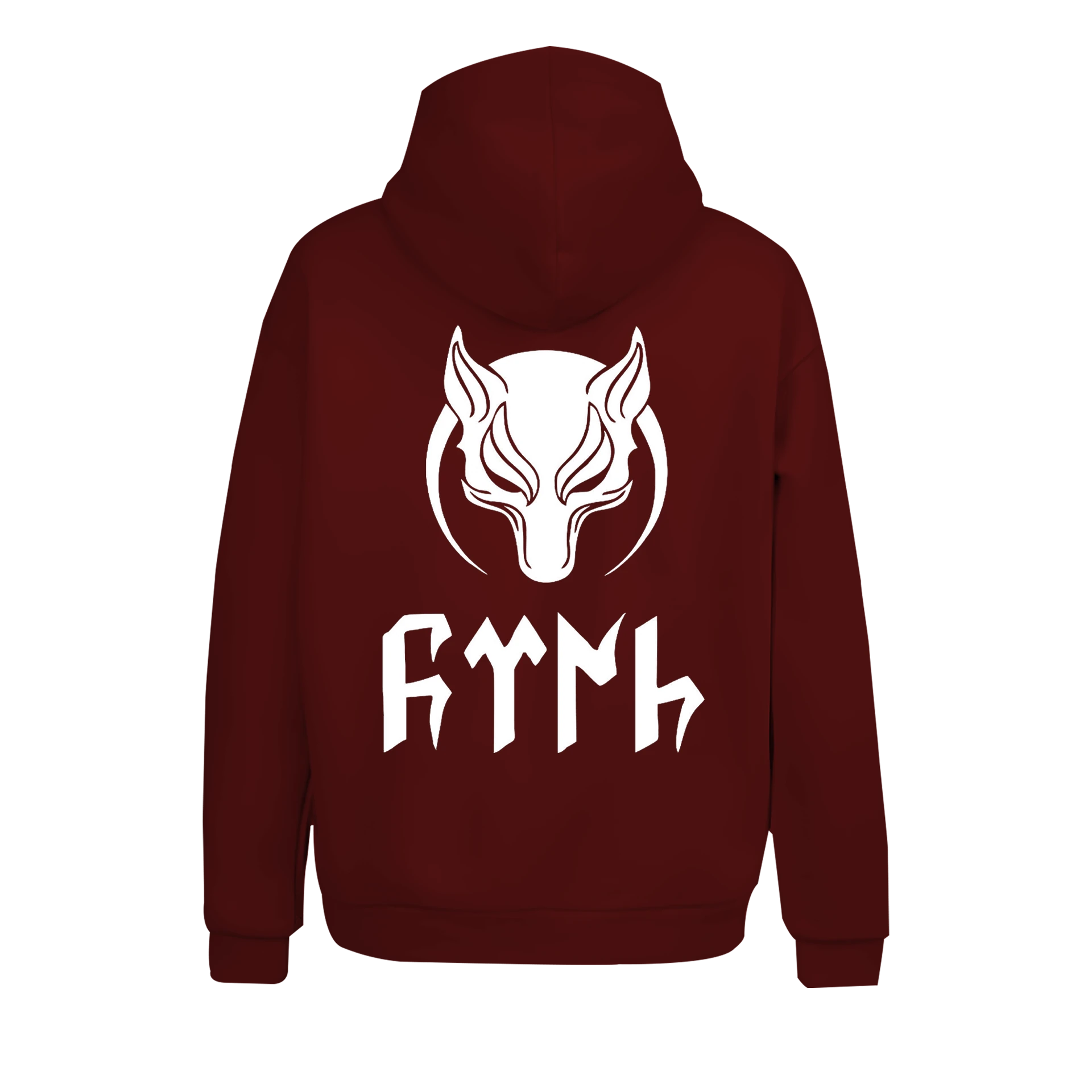 Gökbörü Ön Ve Arka Baskılı   Türk Serisi (Unisex Kapüşonlu)