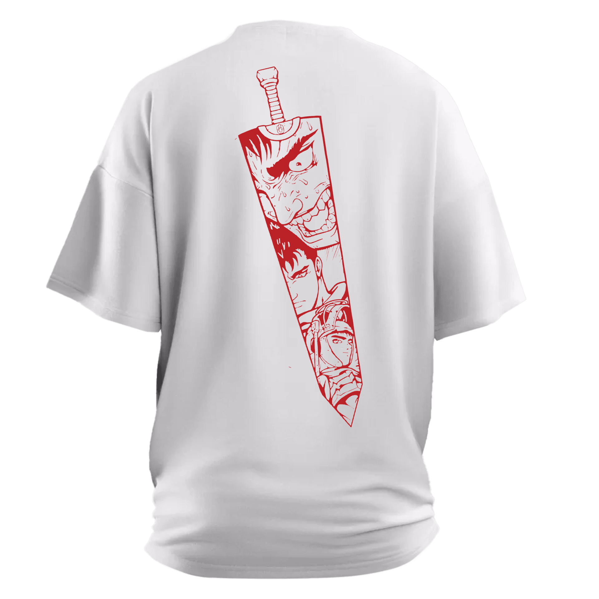 Berserk I  Ön ve Arka Baskılı Anime Series (Unisex Tişört)