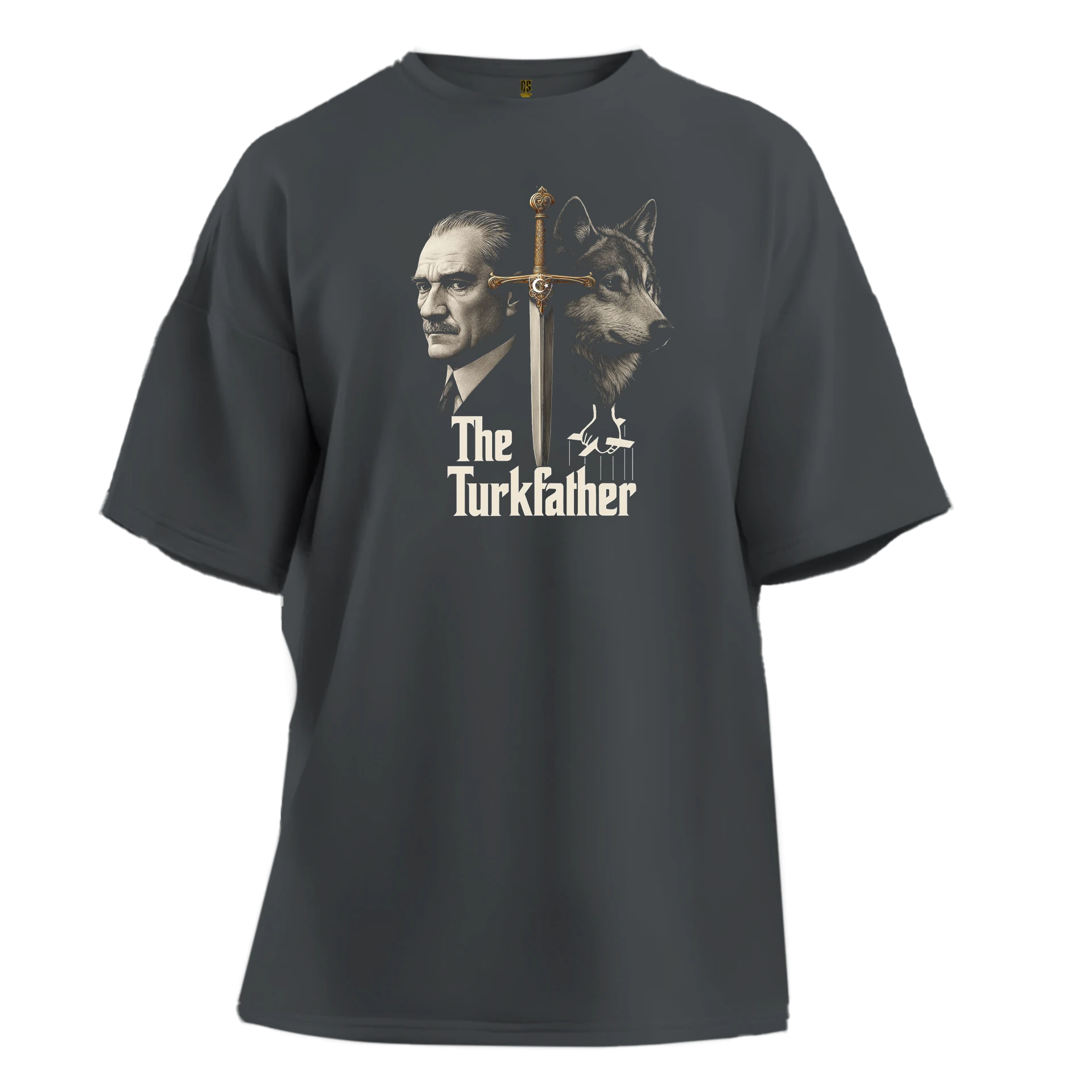 Türk Father III Ön Baskılı  Türk Serisi (Unisex Tişört)