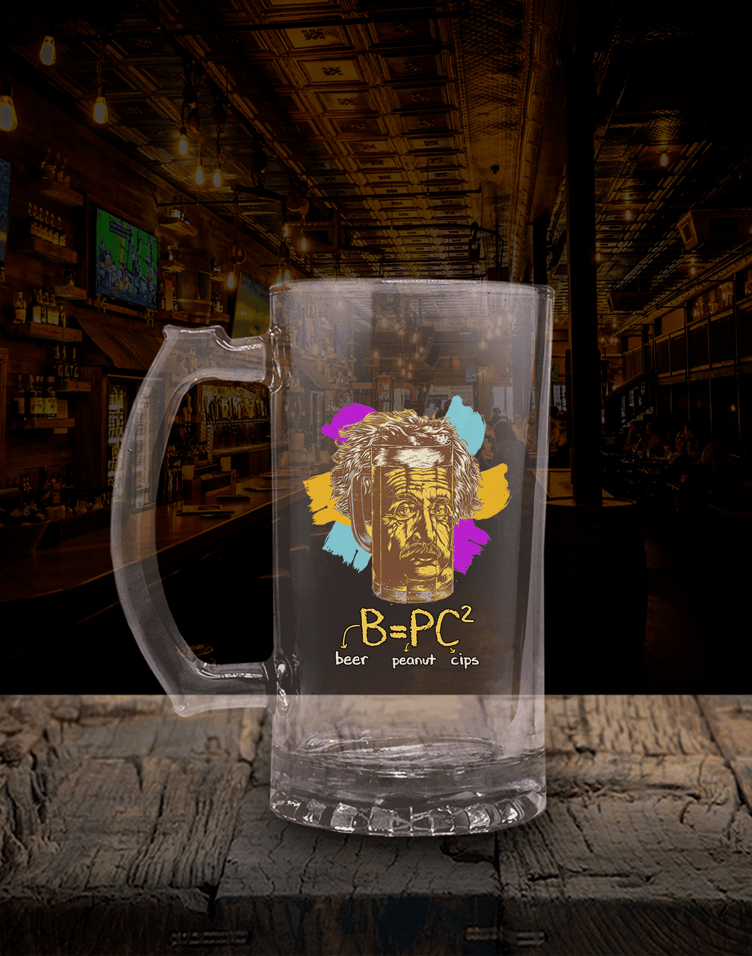 Einstein Secret Formula (Bira Bardağı)
