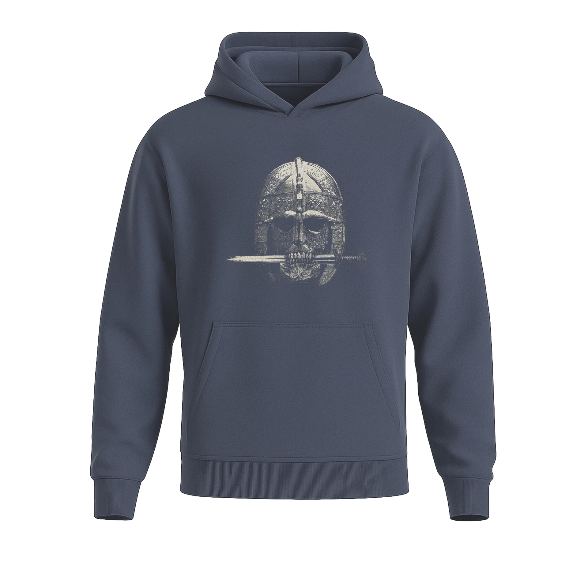 Fearles the god favor the Storng Ön Ve Arka Baskılı (Unisex Hoodie )