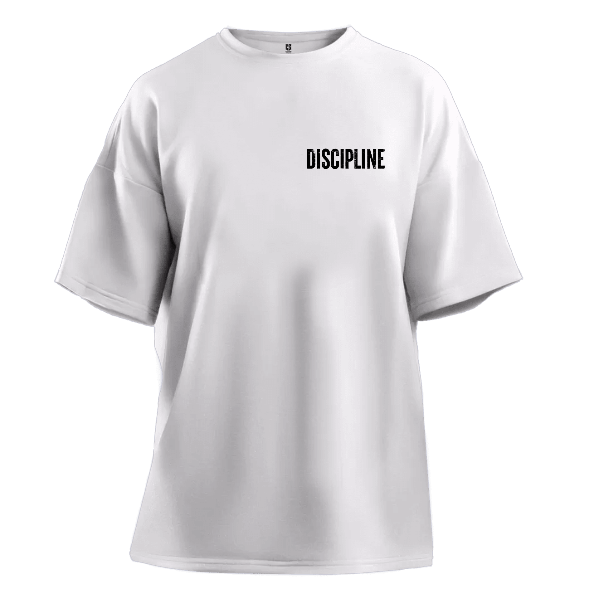 Discipline Ön Ve Arka Baskılı Spor Series  (Unisex Tişört )