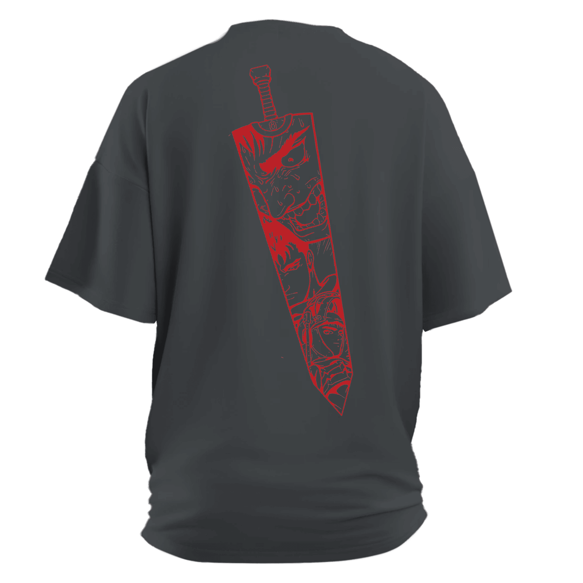 Berserk I  Ön ve Arka Baskılı Anime Series (Unisex Tişört)