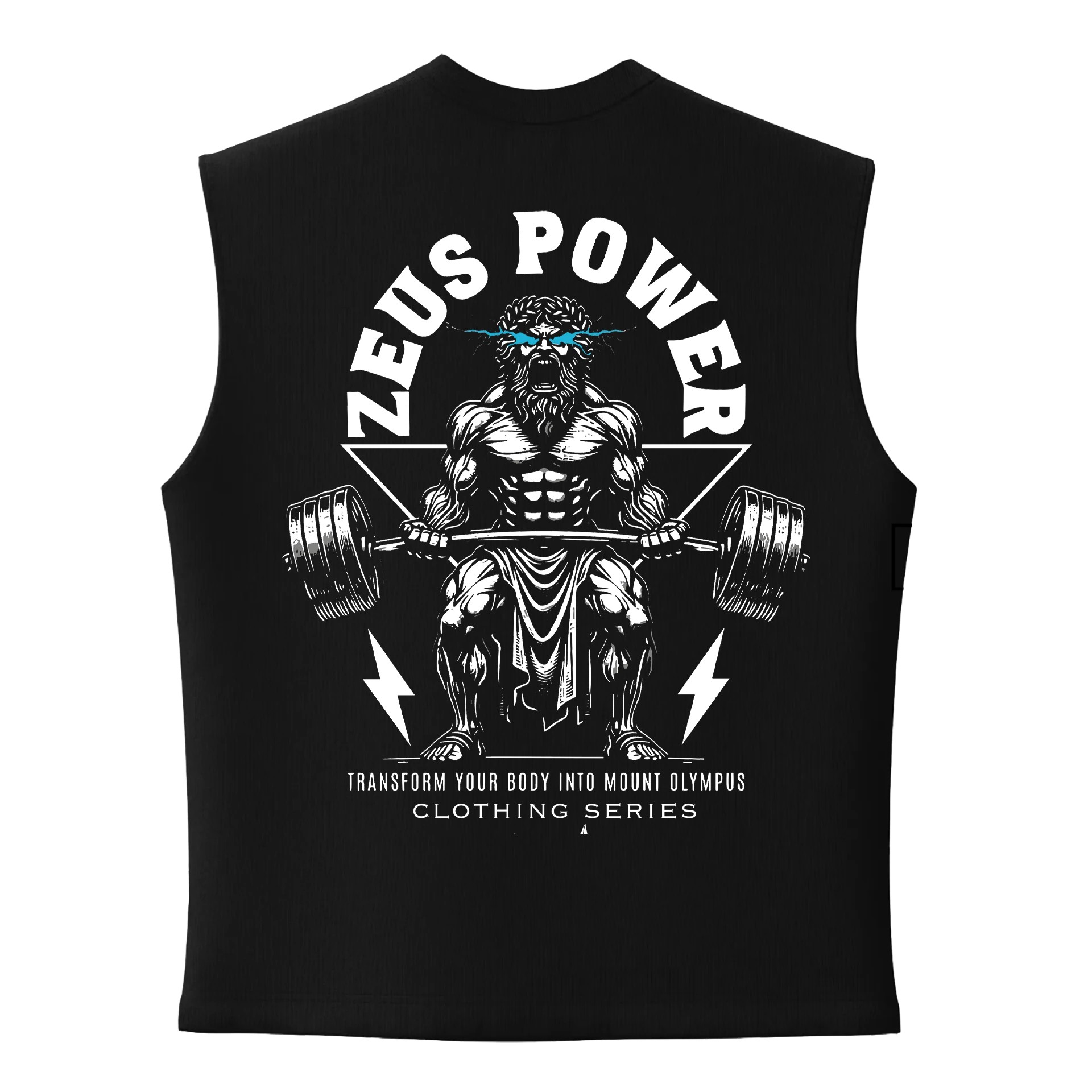 Zeus    Power  Ön Ve Arka Baskılı  (M BEDEN    TEK Beden Outlet Ürün)