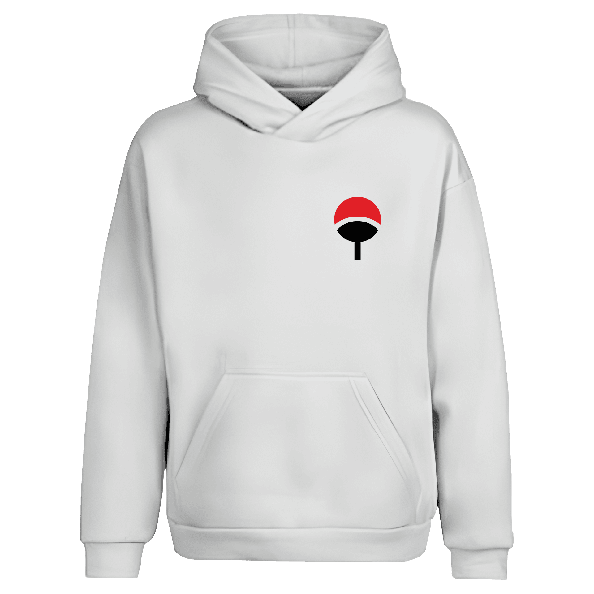 Naruto "Uchiha Klan" Ön Nakışlı  Anime Series (Unisex Hoodie)