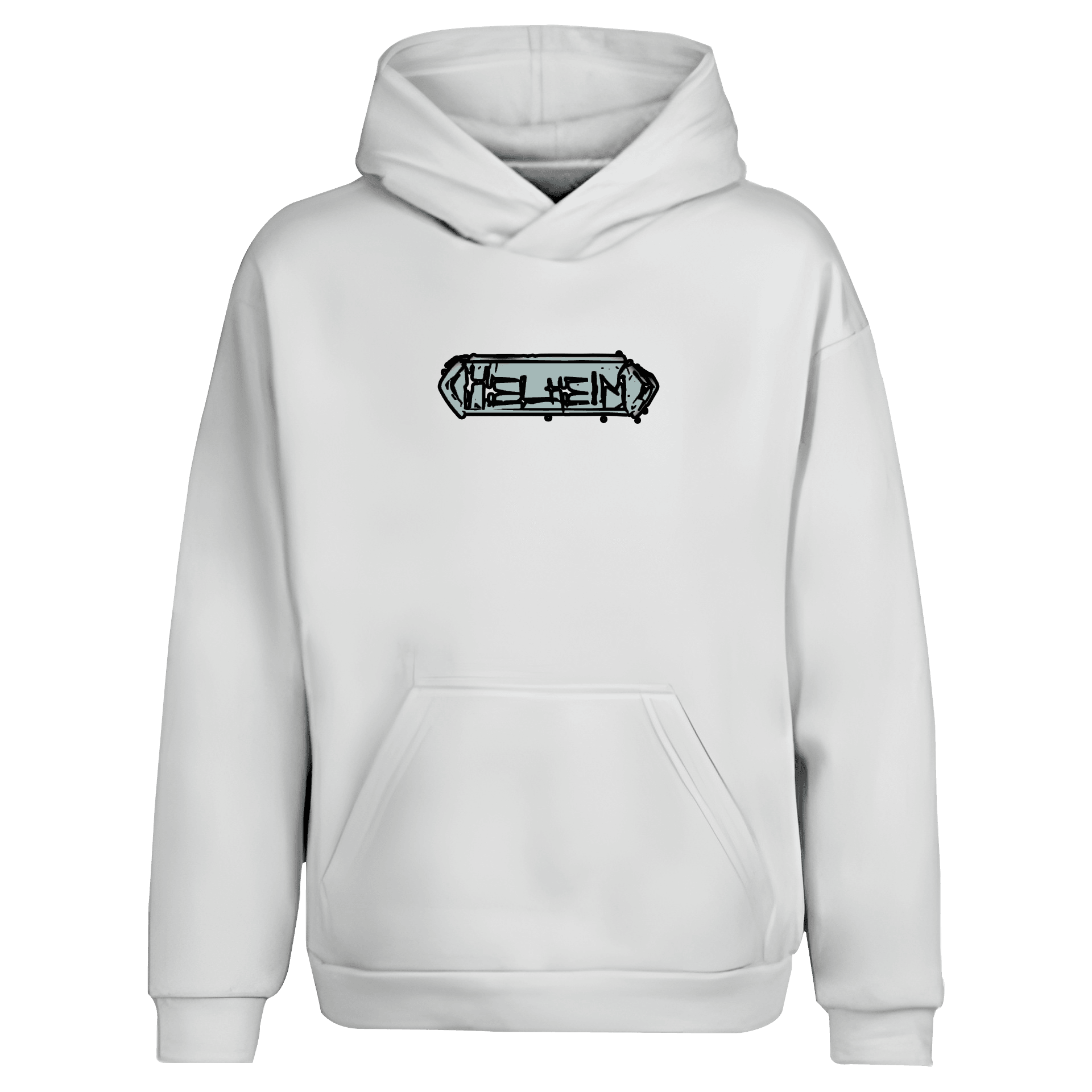  Helheim  Ön Ve Arka Baskılı Nordic  (Unisex Hoodie)