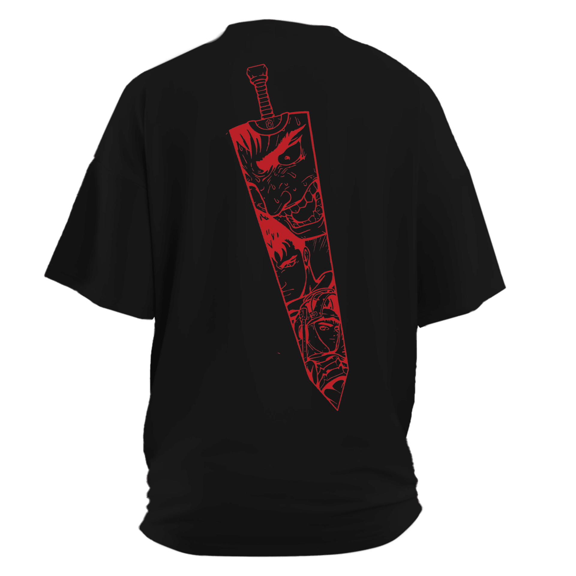 Berserk I  Ön ve Arka Baskılı Anime Series (Unisex Tişört)