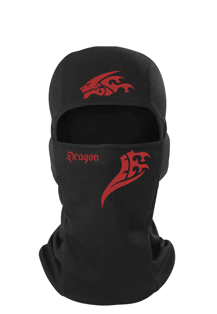 Dragon Mask Termal Maske Baskılı 