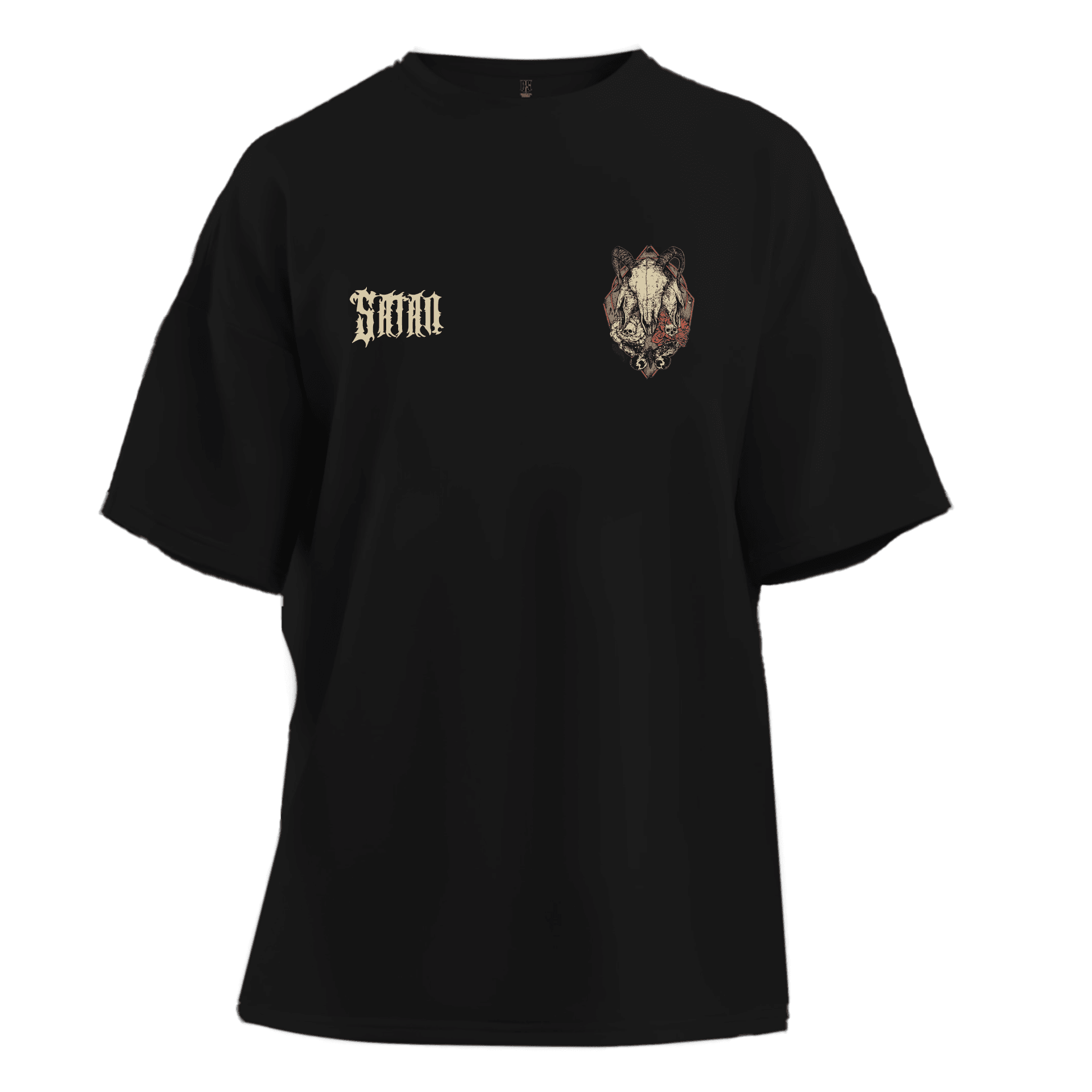 Satan Gothic Series Ön ve Arka Baskılı (Unisex Tişört)