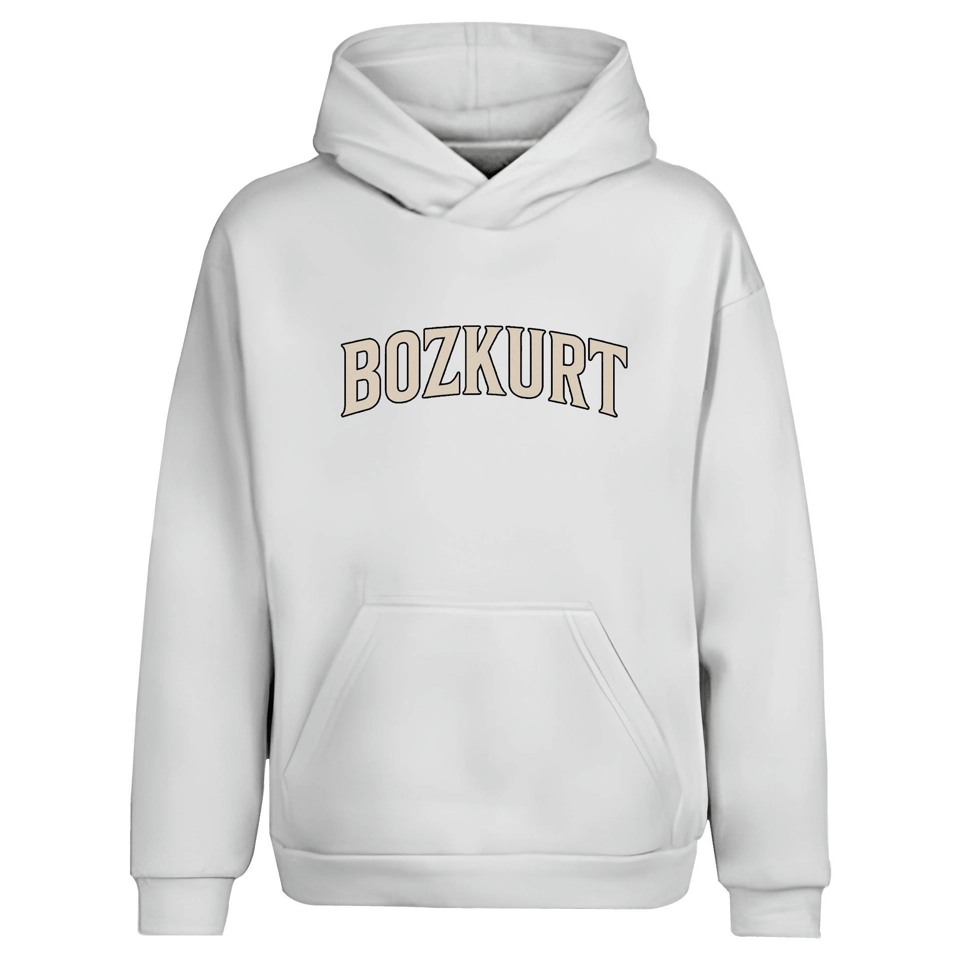 Kanlı Bozkurt Ön ve Arka Baskı Baskılı   (Unisex Kapüşonlu)