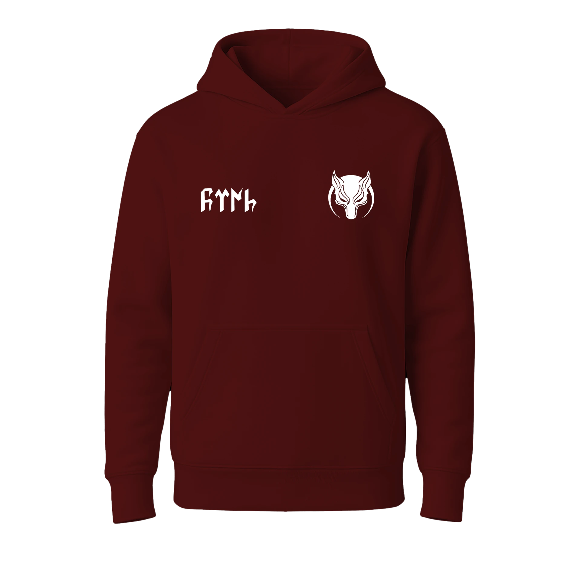 Gökbörü Ön Ve Arka Baskılı   Türk Serisi (Unisex Kapüşonlu)