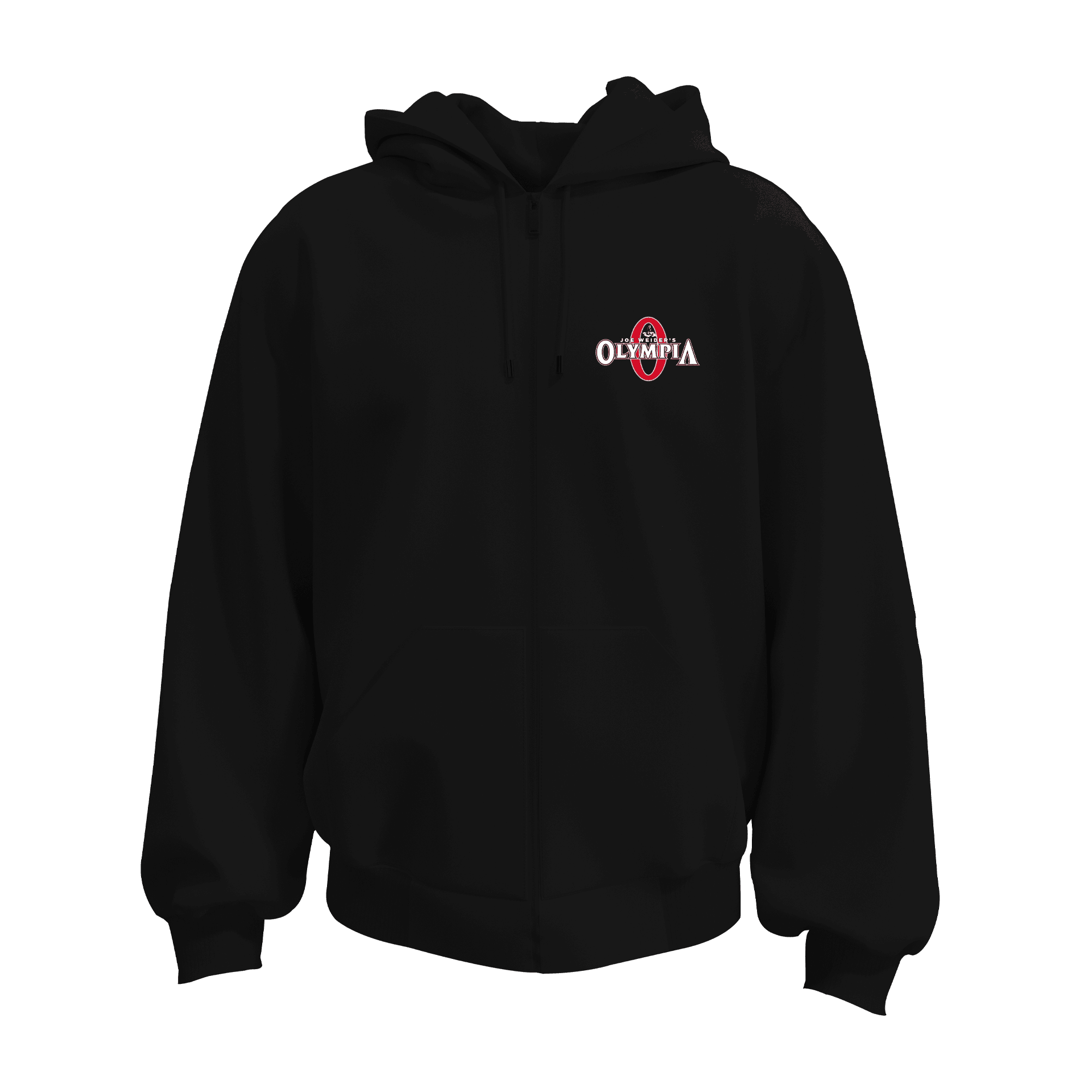 Olympia Ön Minimal Baskılı Spor  Series (Unisex Fermuarlı Hoodie )
