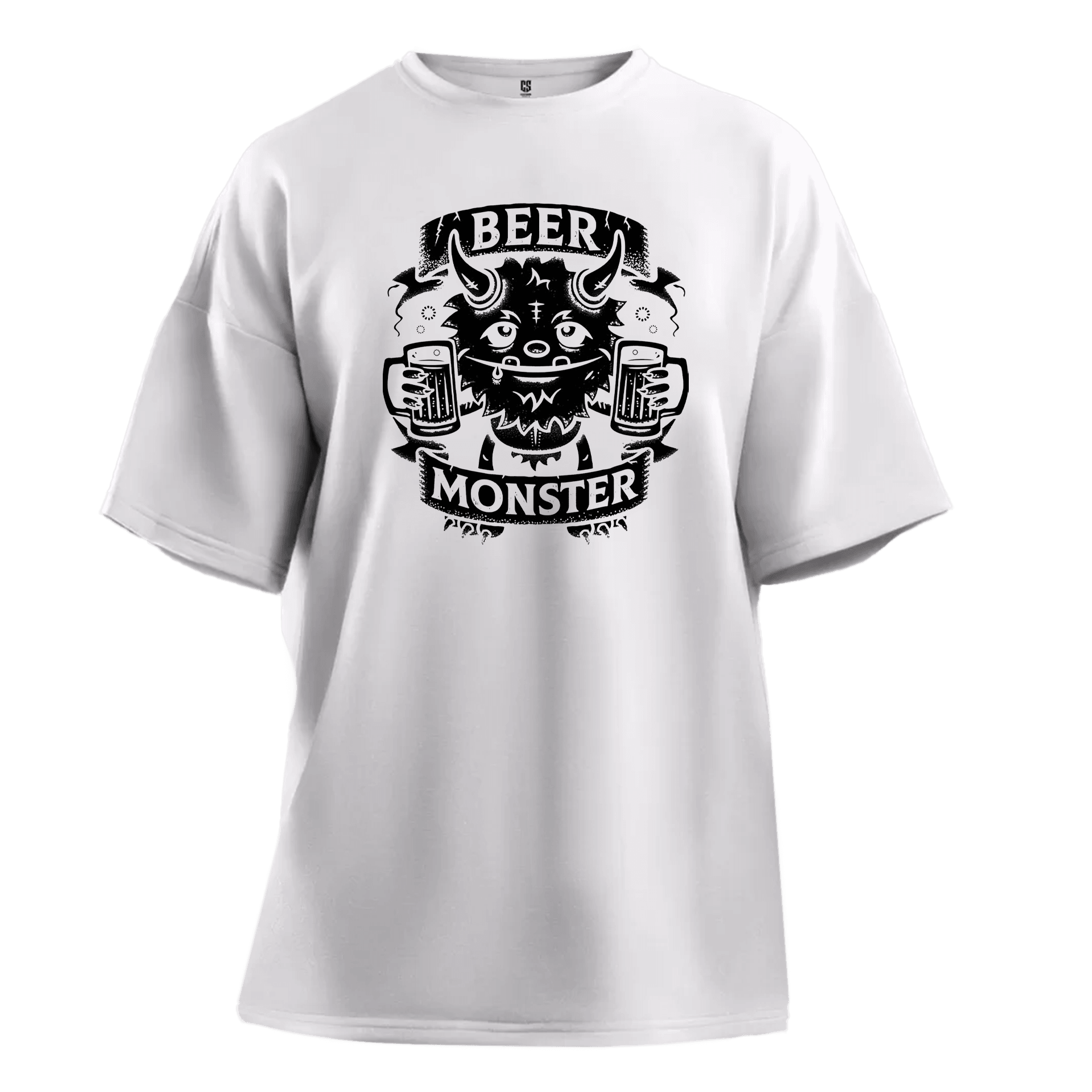  Beer Monster Baskılı (Unisex Tişört )
