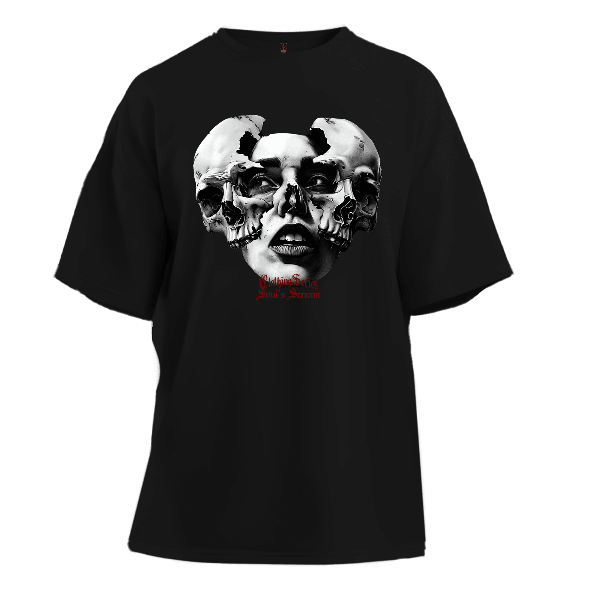 Soul's Scream Gothic Series Ön  Baskılı (Unisex Tişört)