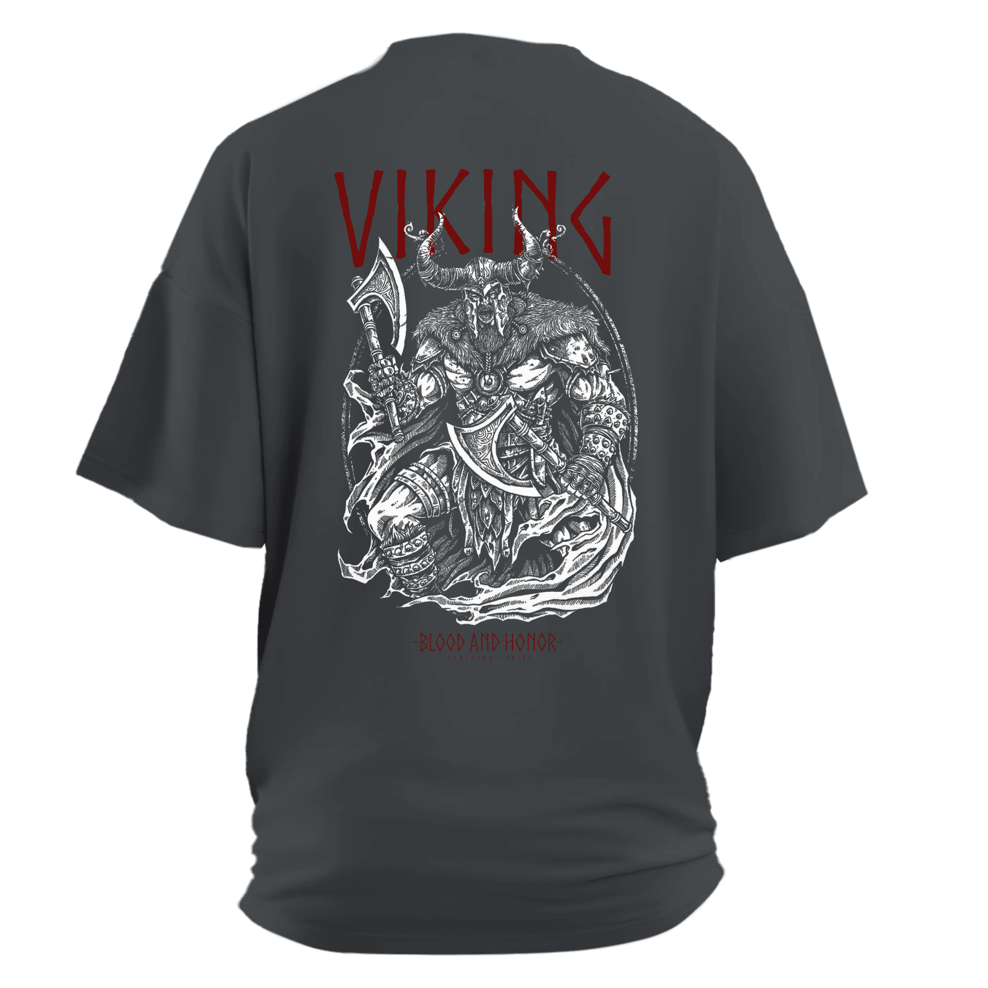 Blood And Honor  Ön  ve Arka Baskılı Nordic(Unisex Tişört)