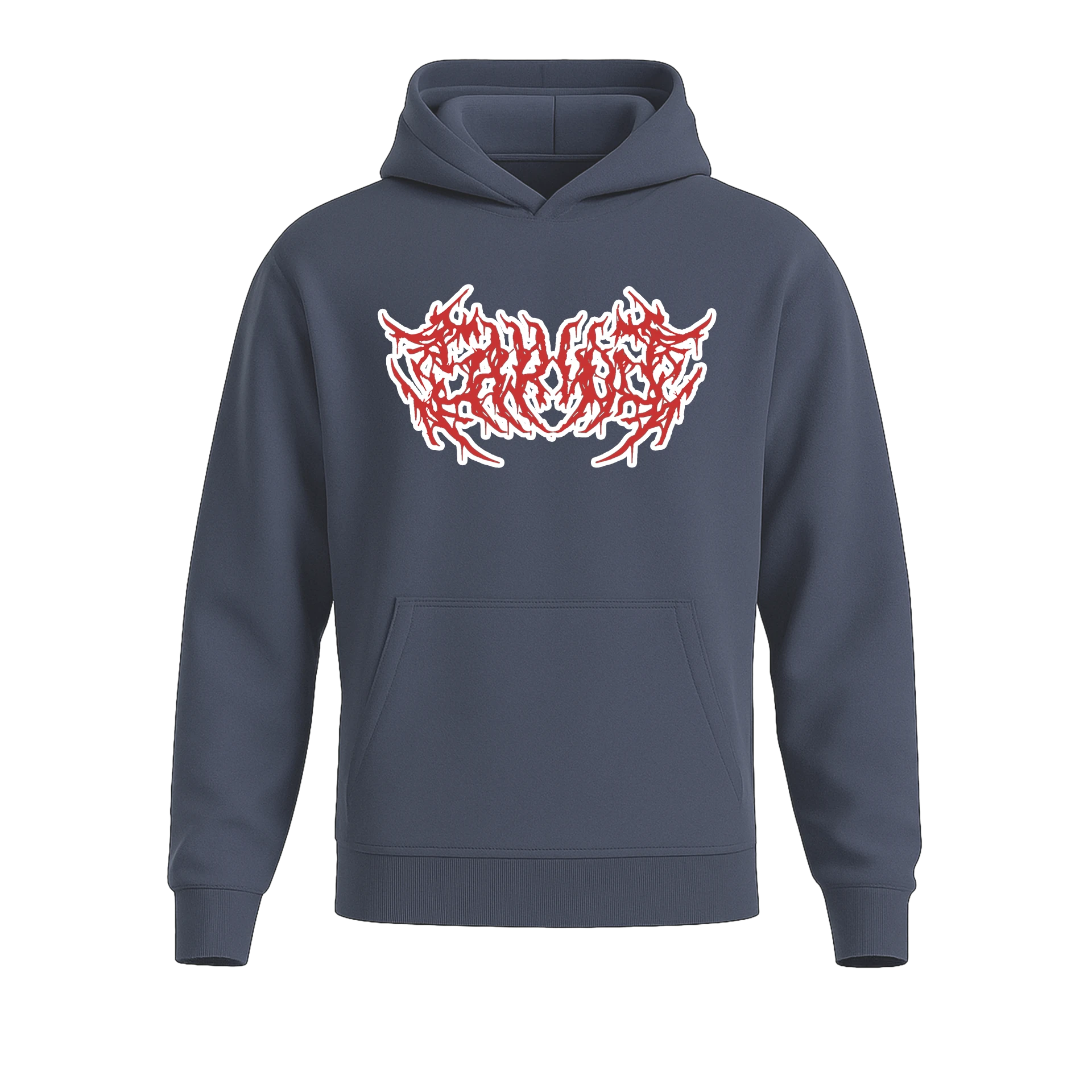 Vertebrae of Damnation  Ön ve Arka Baskılı  (Unisex Hoodie )
