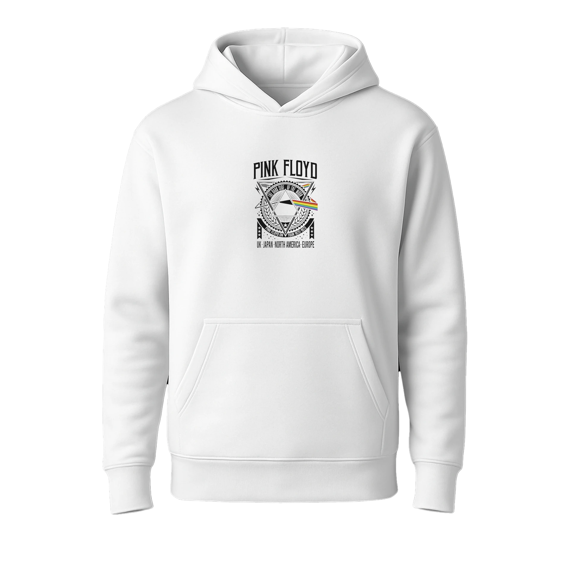 Pink Floyd Ön ve Arka Baskılı (Unisex Hoodie)