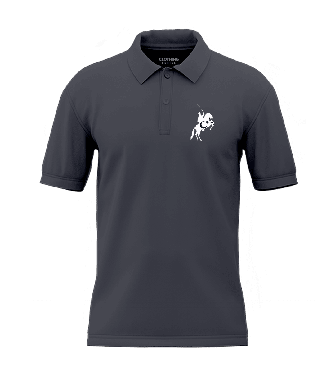 Atatürk Siluet   Ön  Nakışlı (Unisex Polo Yaka)