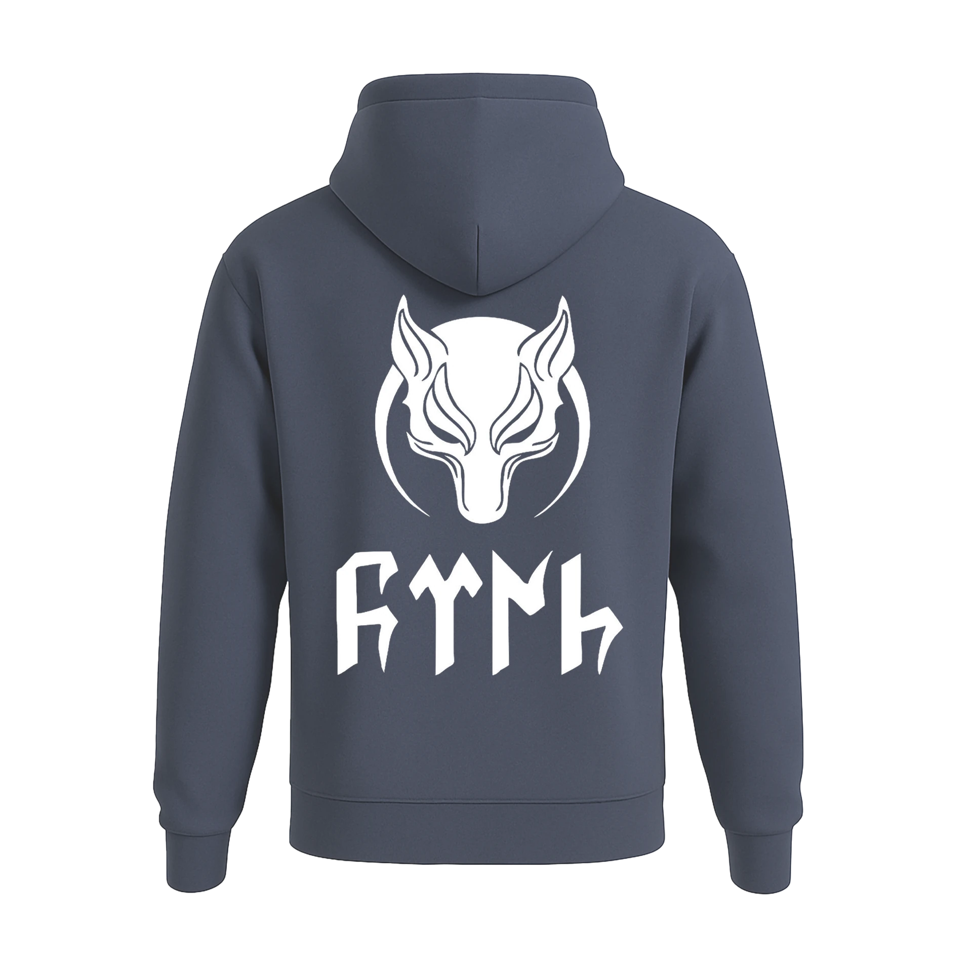 Gökbörü Ön Ve Arka Baskılı   Türk Serisi (Unisex Kapüşonlu)