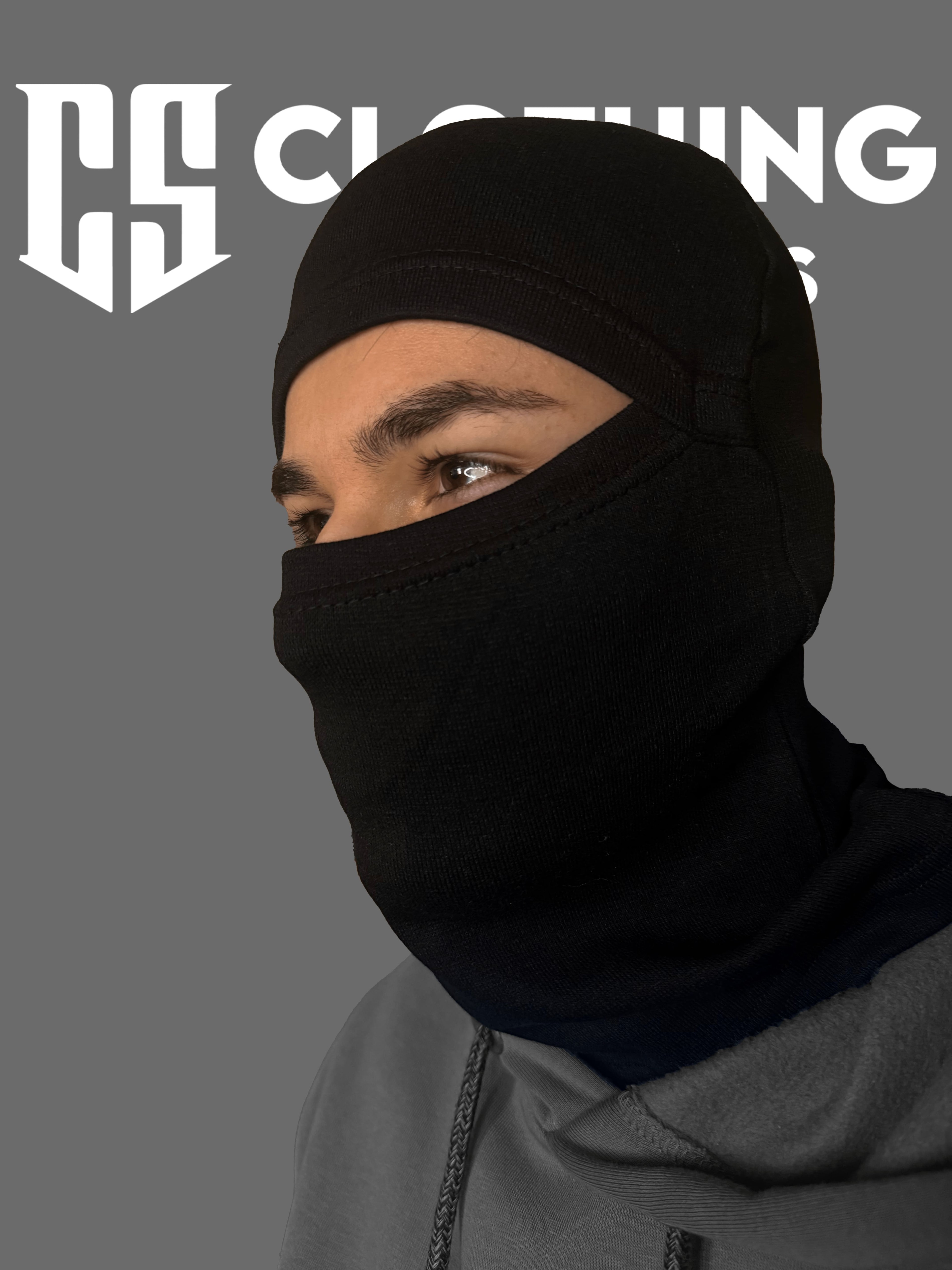 Ghost Gothic Termal Maske Baskılı 