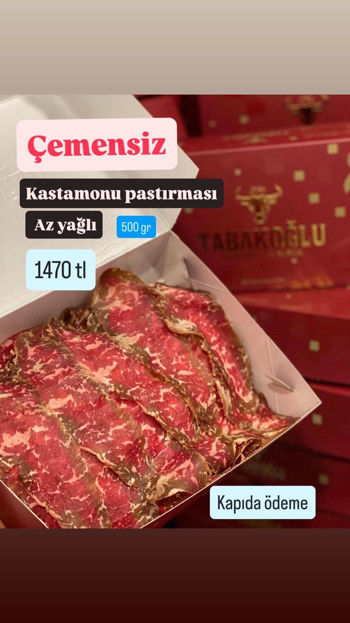 Pastırma 500gr