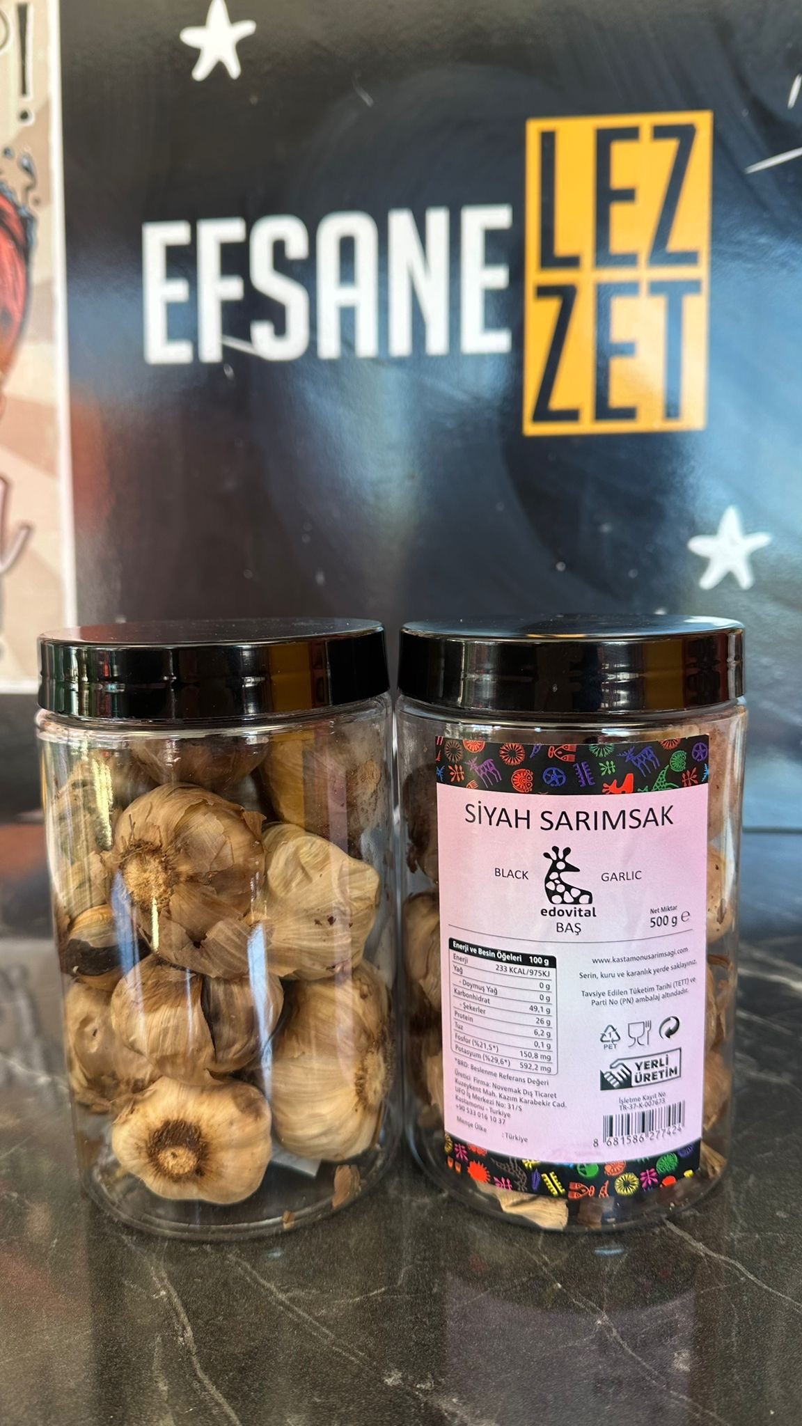 Siyah Sarımsak 500 Gr
