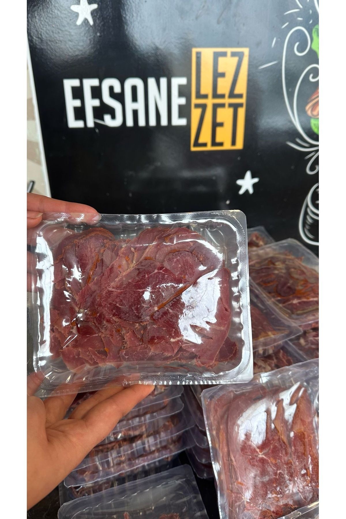 Çemensiz Pastırma 250x4=1KG