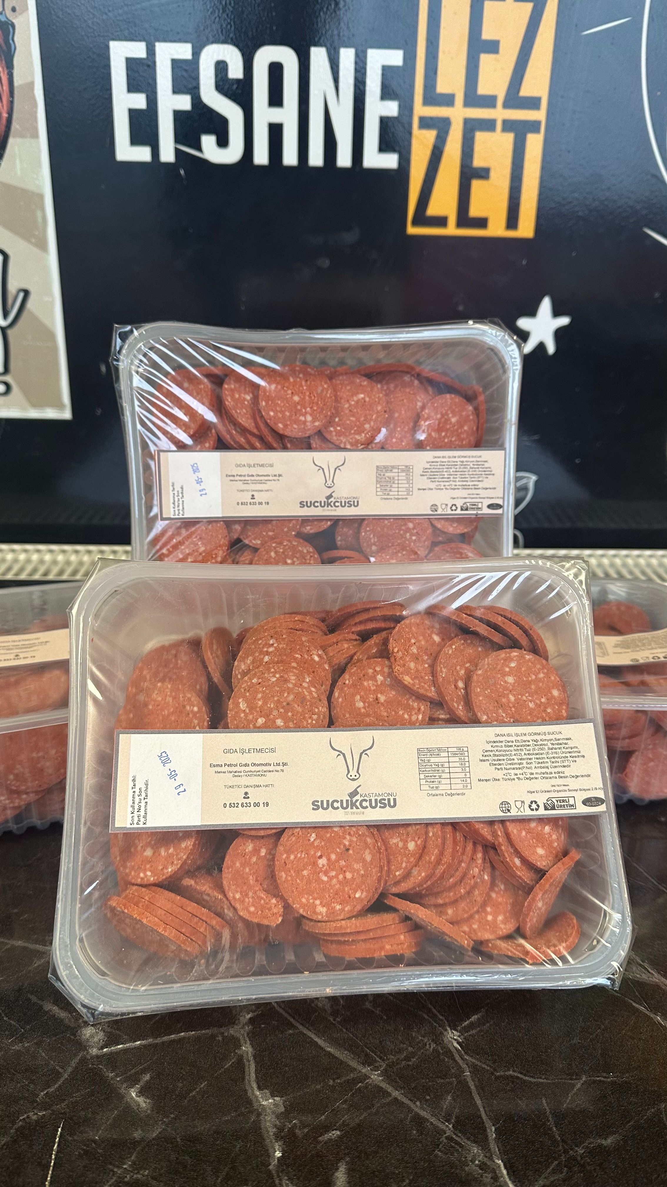 Dilimli Kangal  Sucuk 5KG