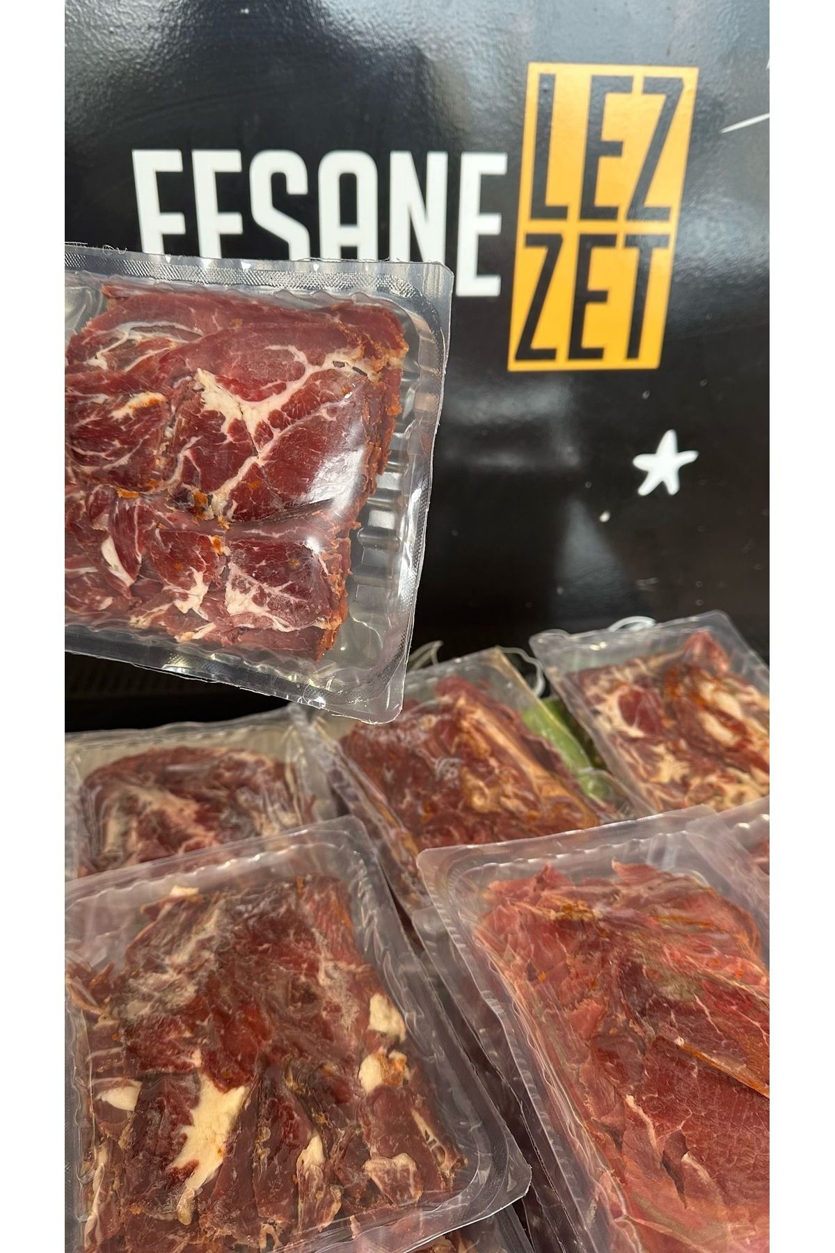 Çemensiz Pastırma 250x4=1KG