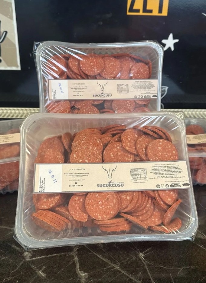 Dilimli kangal Sucuk 3 KG