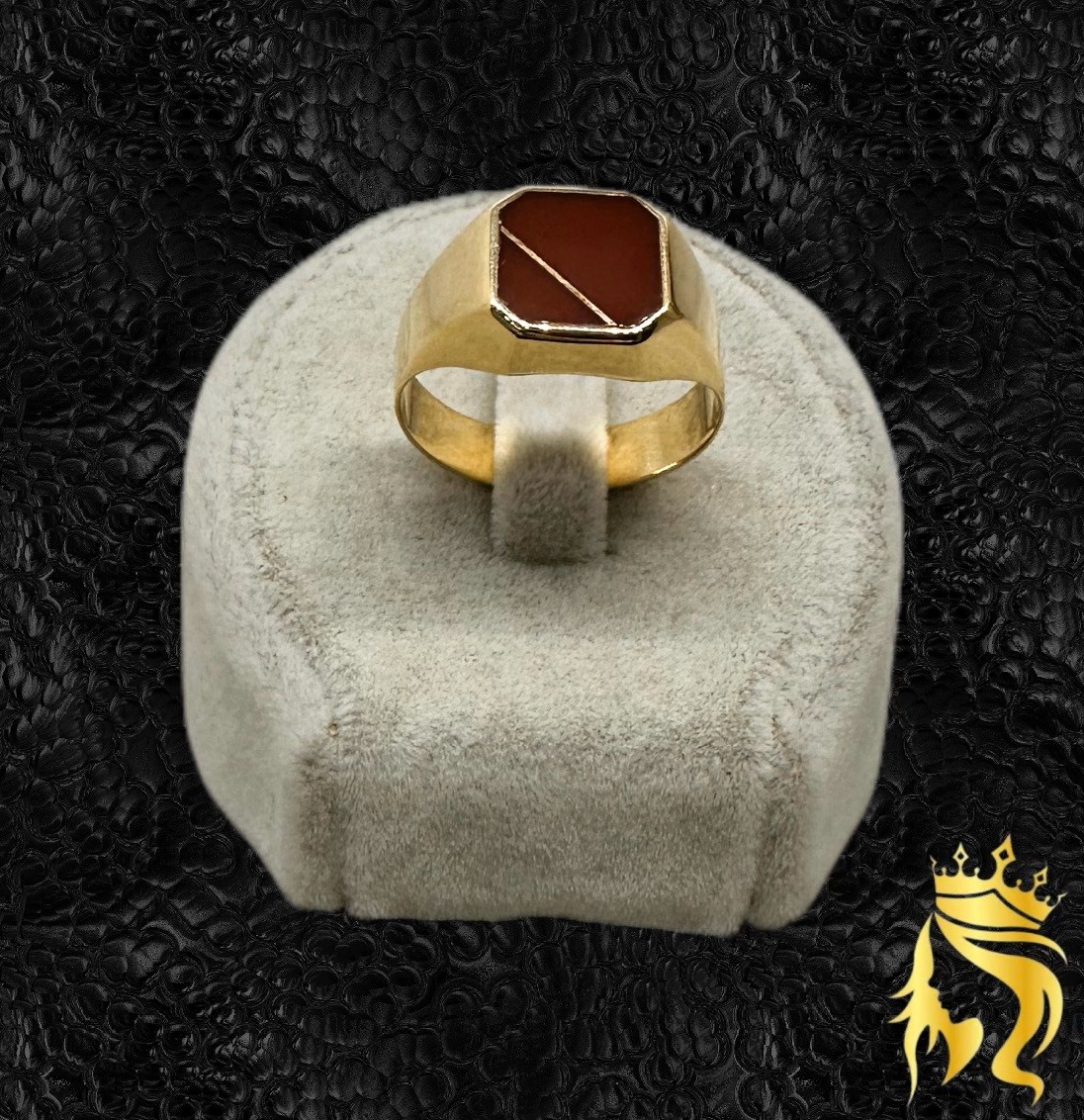 Men's Natural Stone Ring