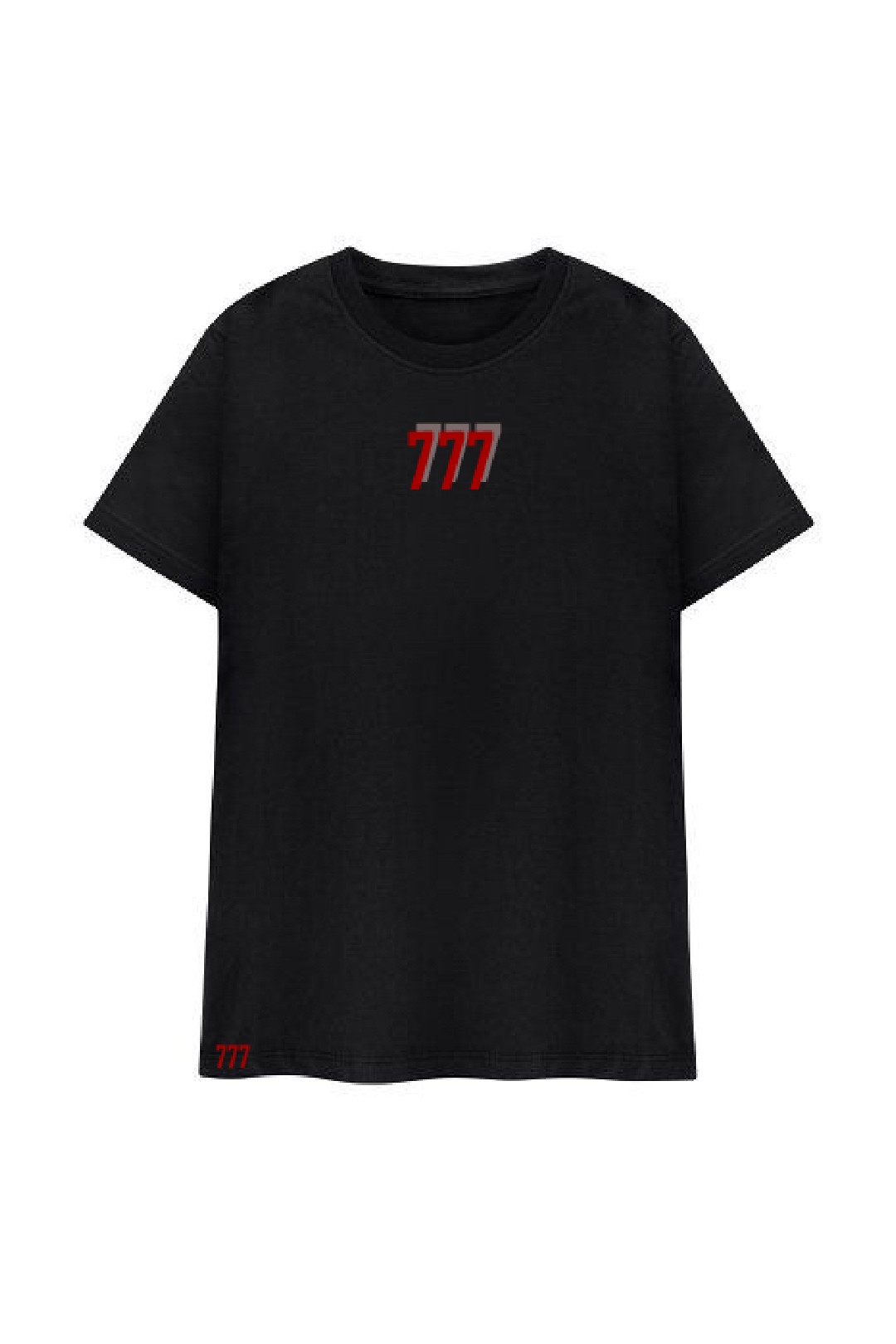Bisiklet Yaka Triple Thread Kısa Kol T-shirt