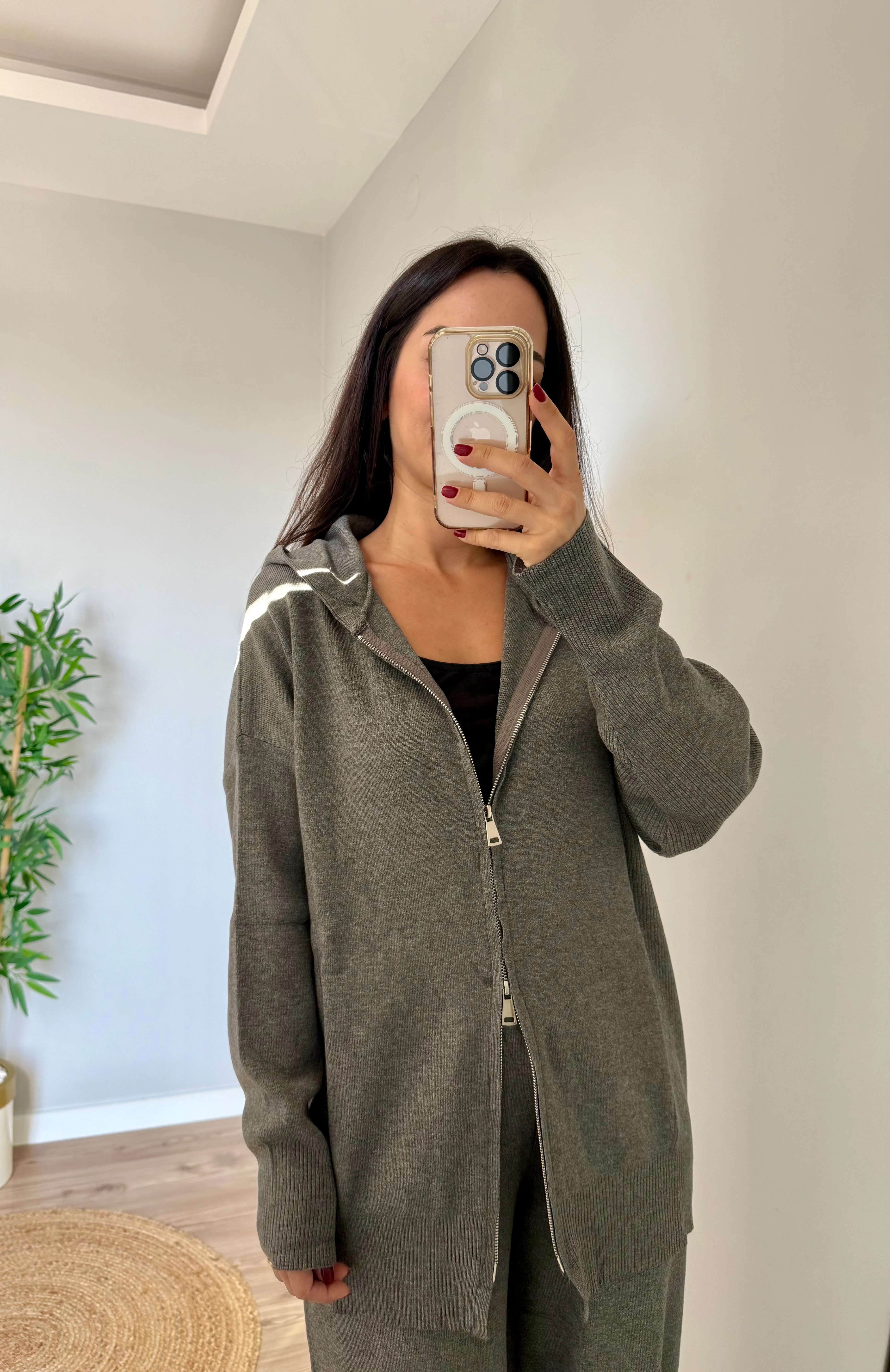 Premium Triko Takım Gri