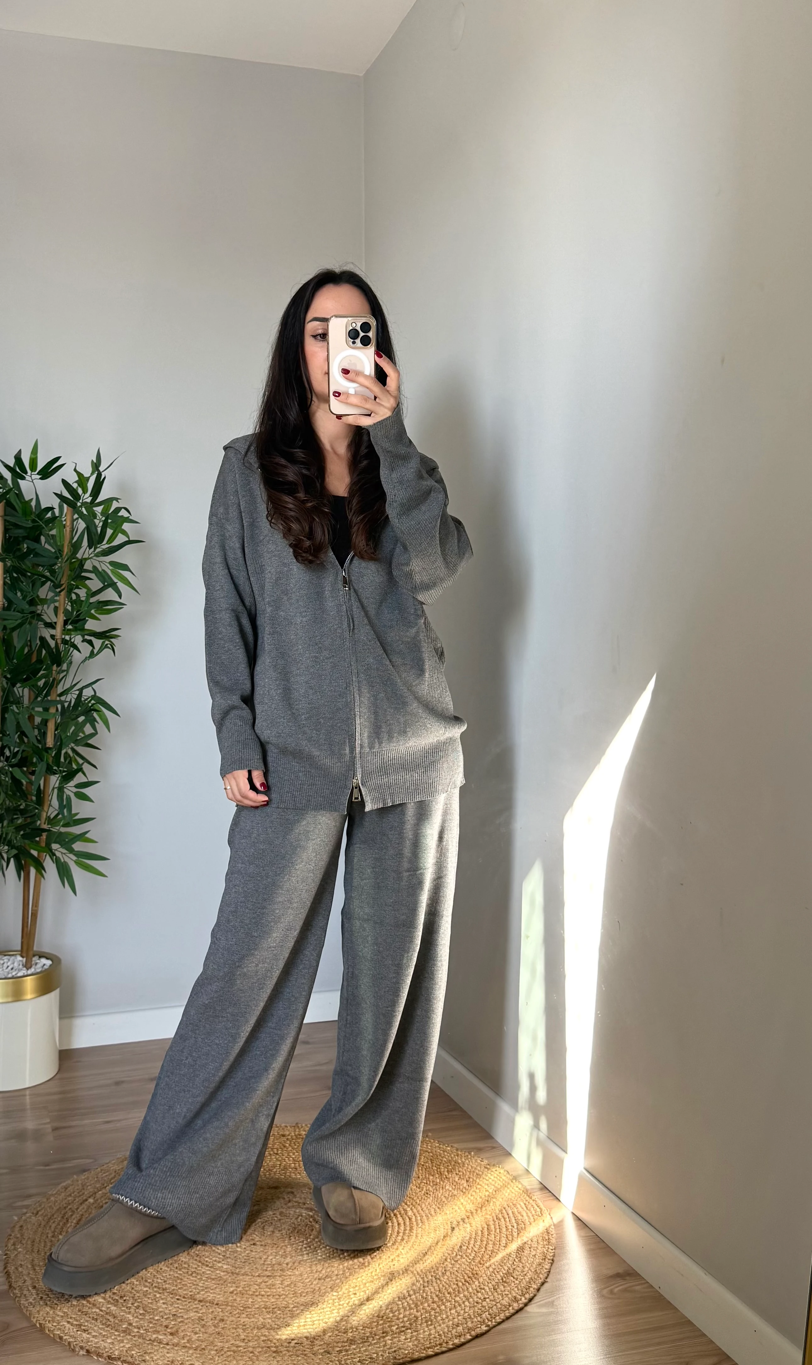 Premium Triko Takım Gri