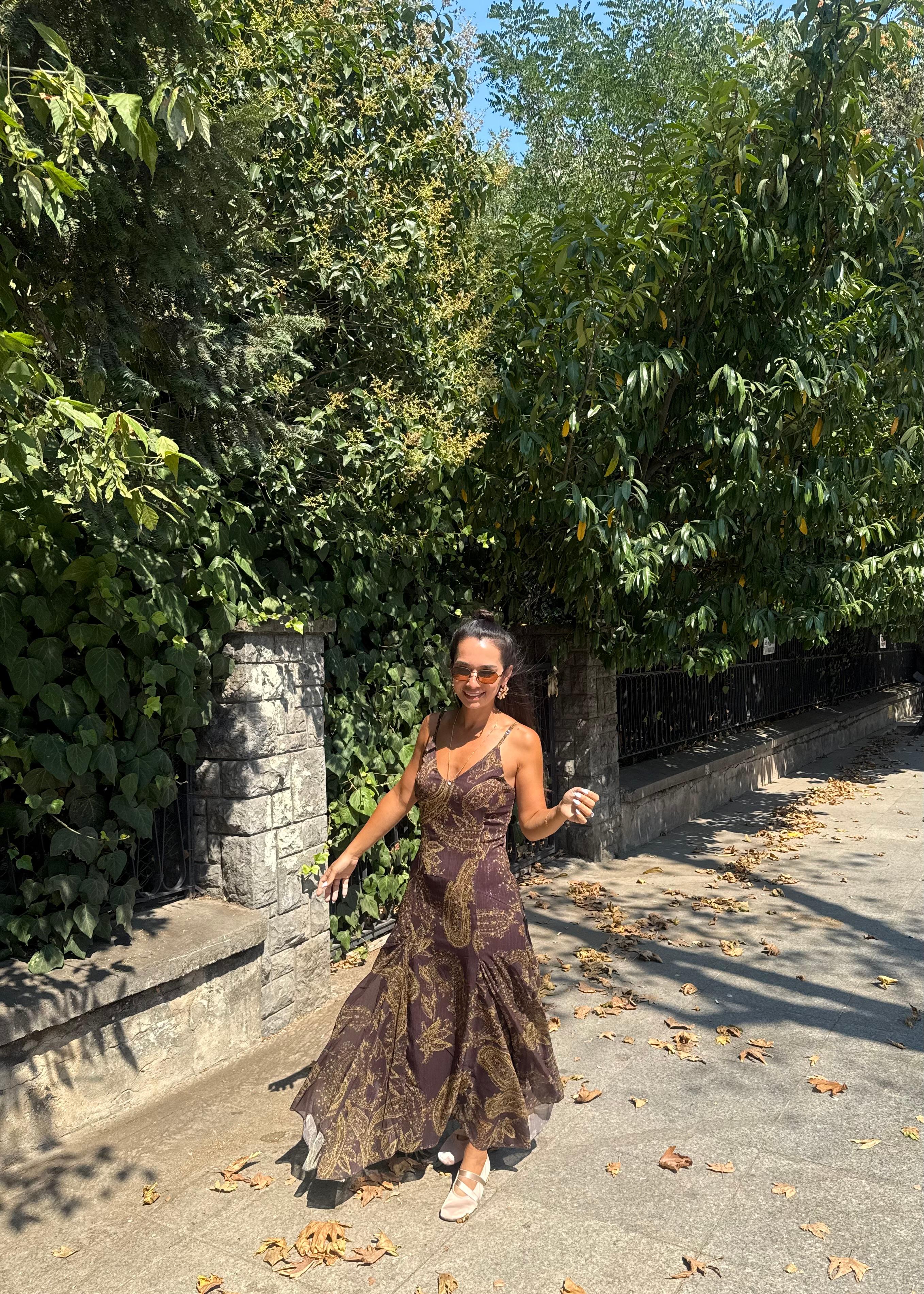 Astarlı Şifon Elbise