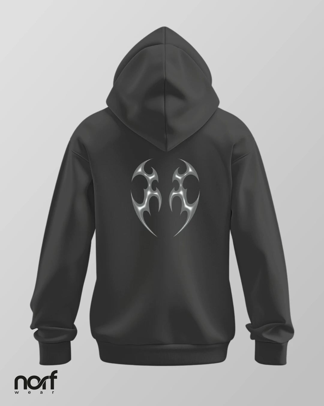 Tribal Heart Oversize Hoodie
