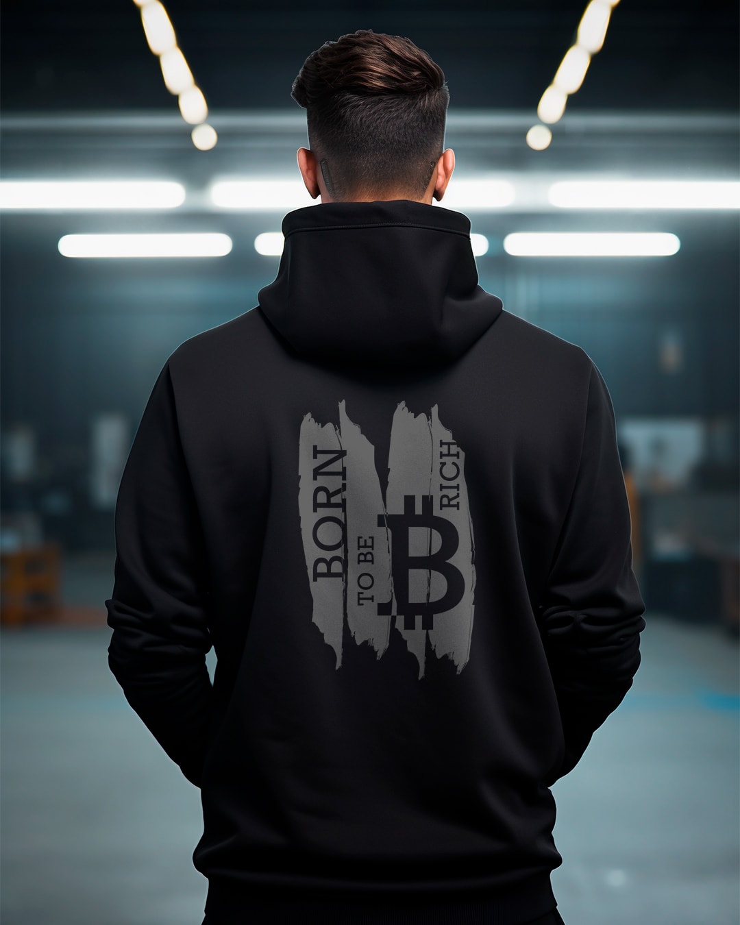 Born to Be Rich Hoodie 