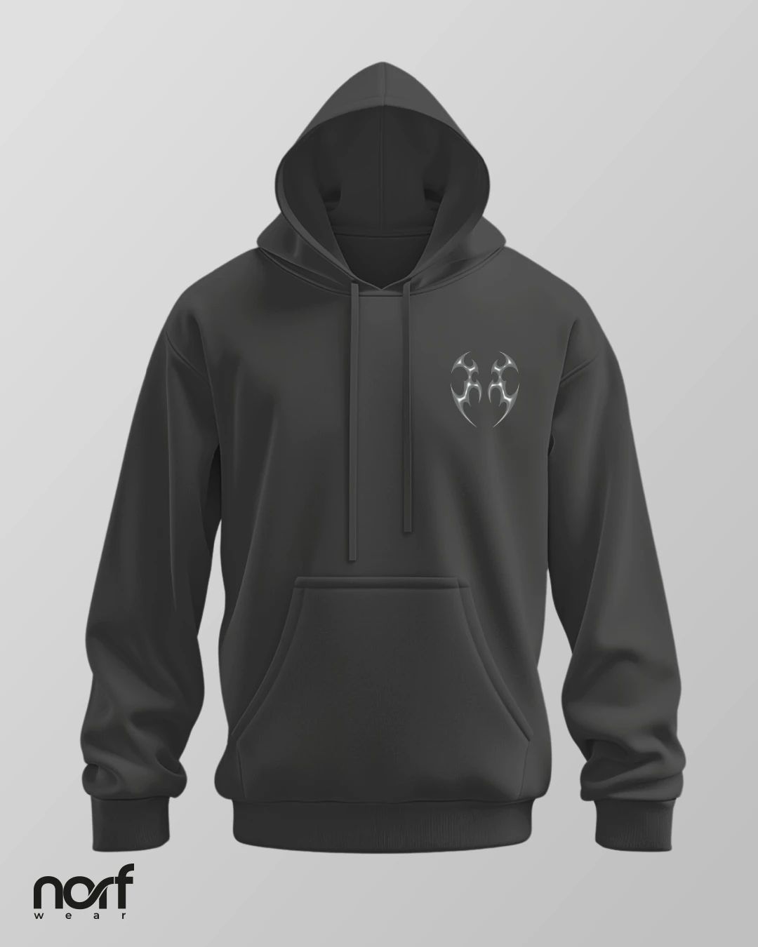 Tribal Heart Oversize Hoodie