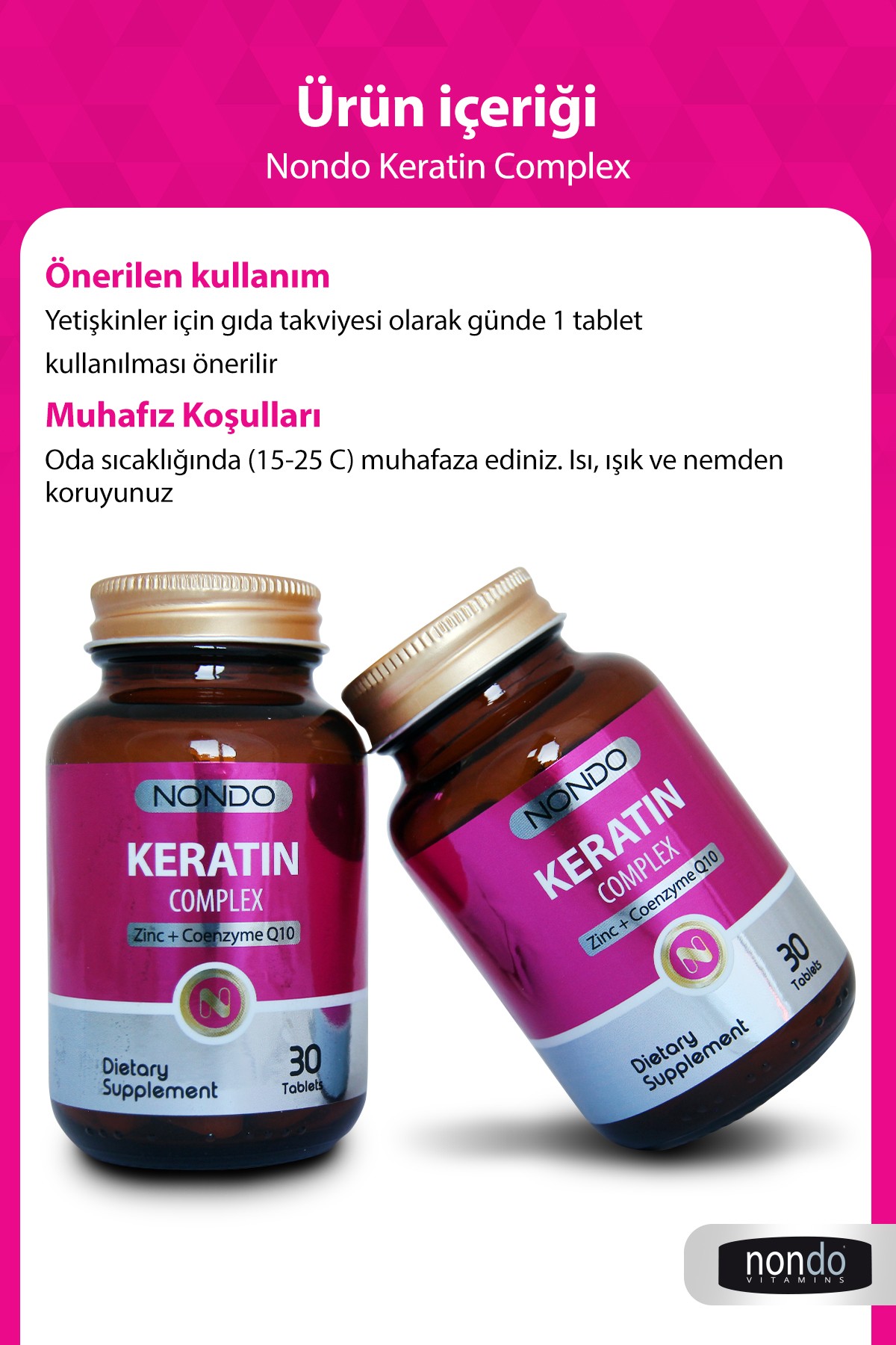 Keratin Complex 30 Tablet