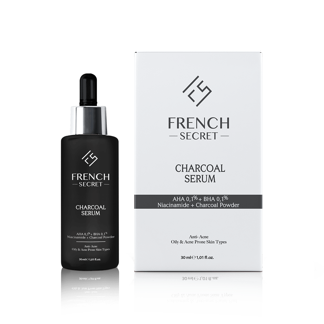 Charcoal Care Serum Containing Active Charcoal Against Skin Imperfections 30 ml