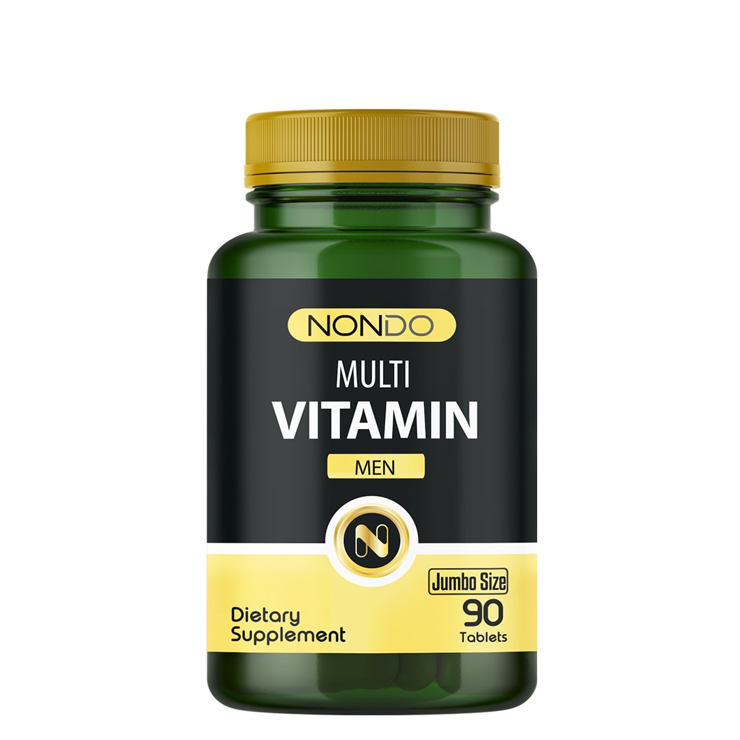 Nondo Multivitamin Men 90 Tablet Jumbo Boy ( Erkeklere Özel Multi Vitamin )