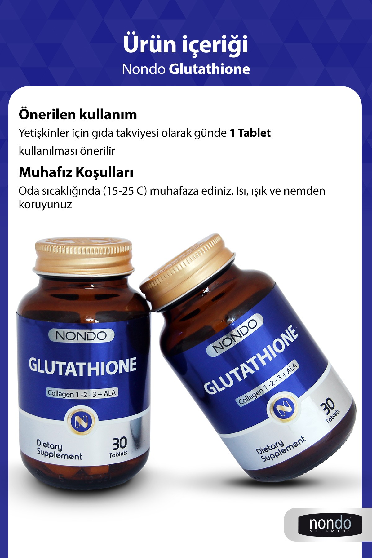 Glutathione + Ala 30 Tablets