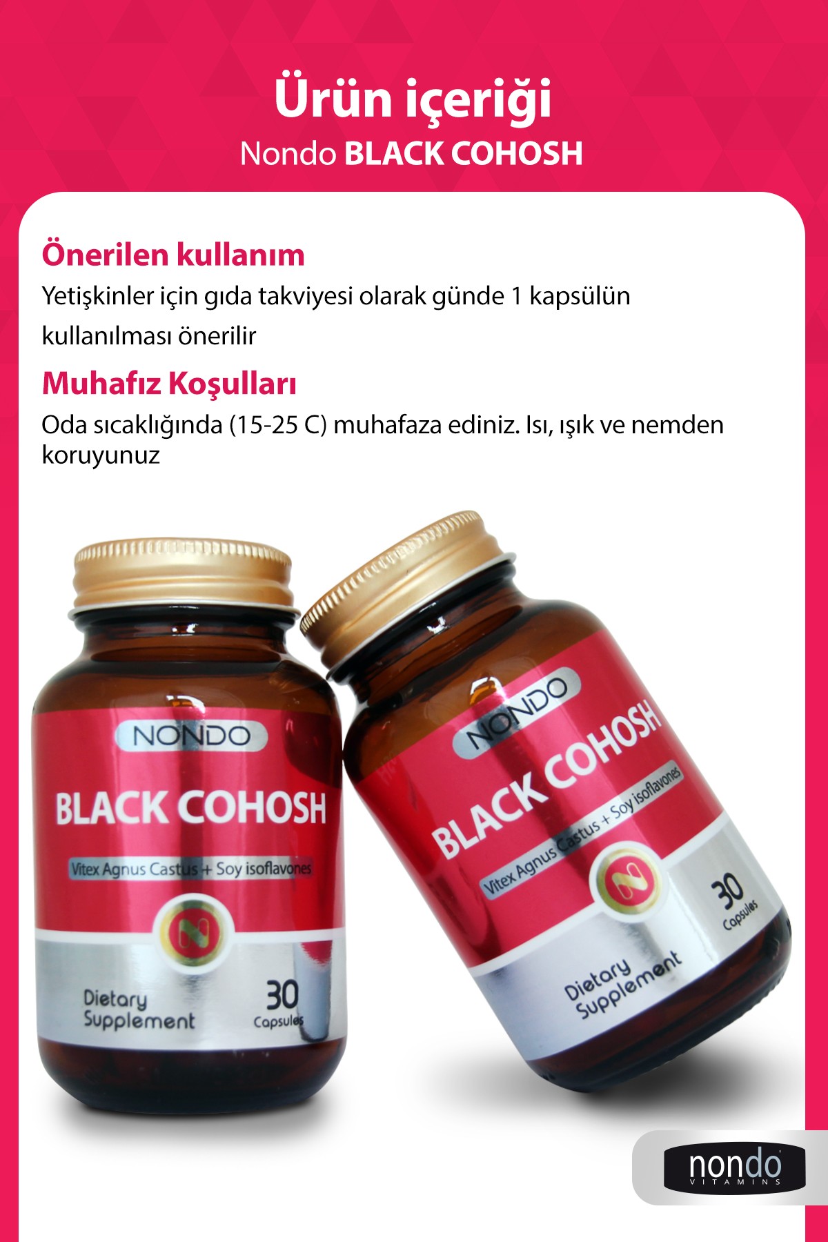 Black Cohosh 30 Capsules