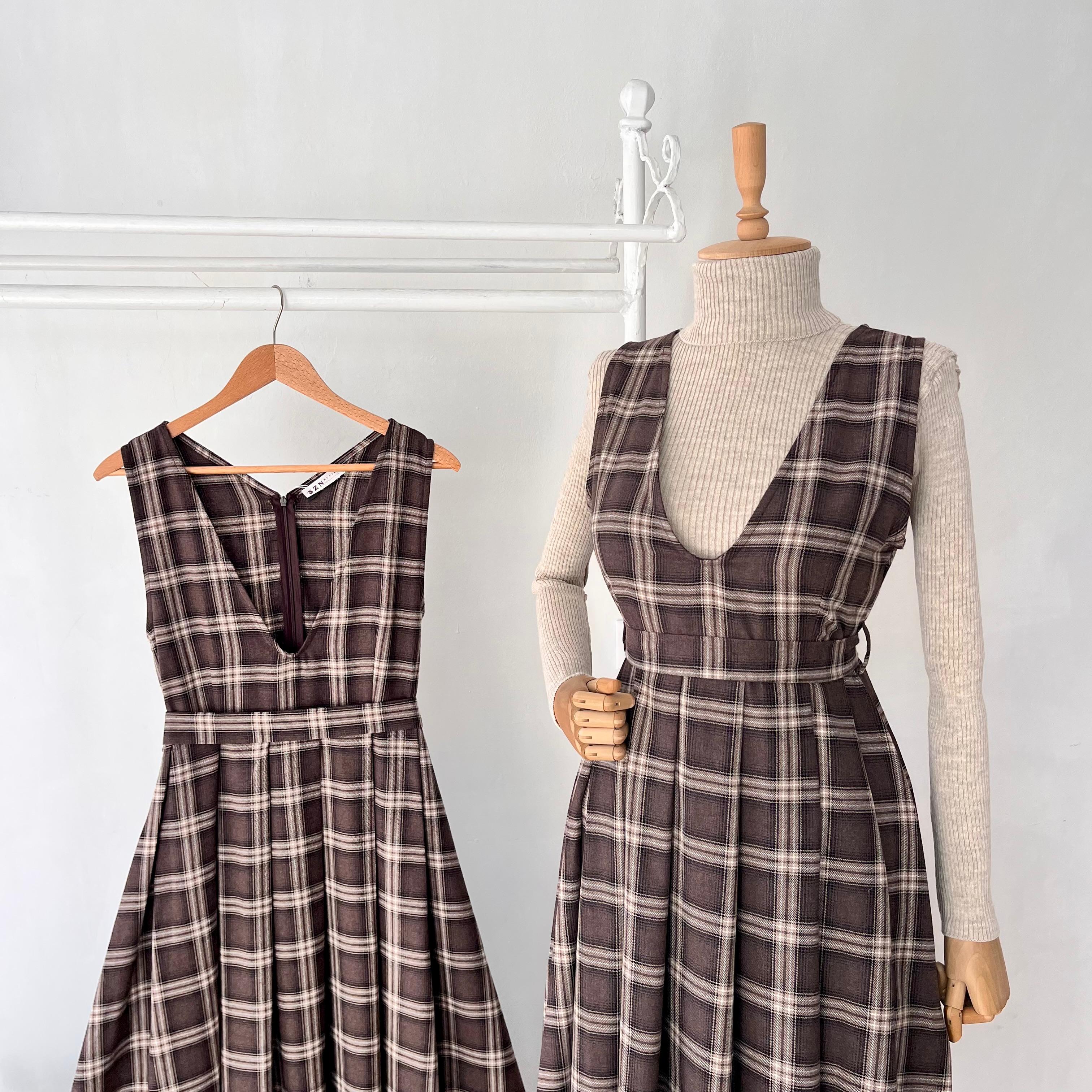 Taş Rengi Balıkçı Yaka Fitilli Kazak 