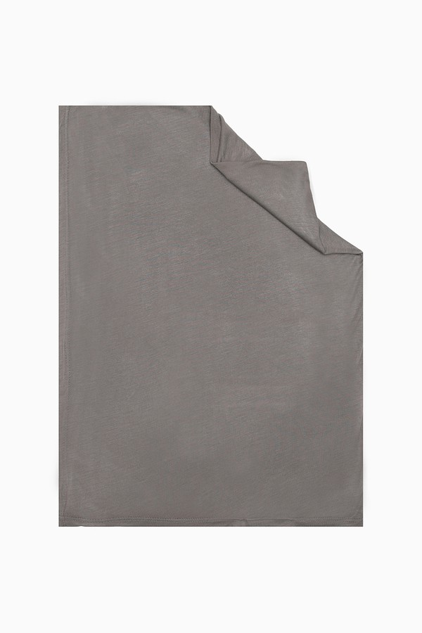 Five Scarf Gri Penye Şal