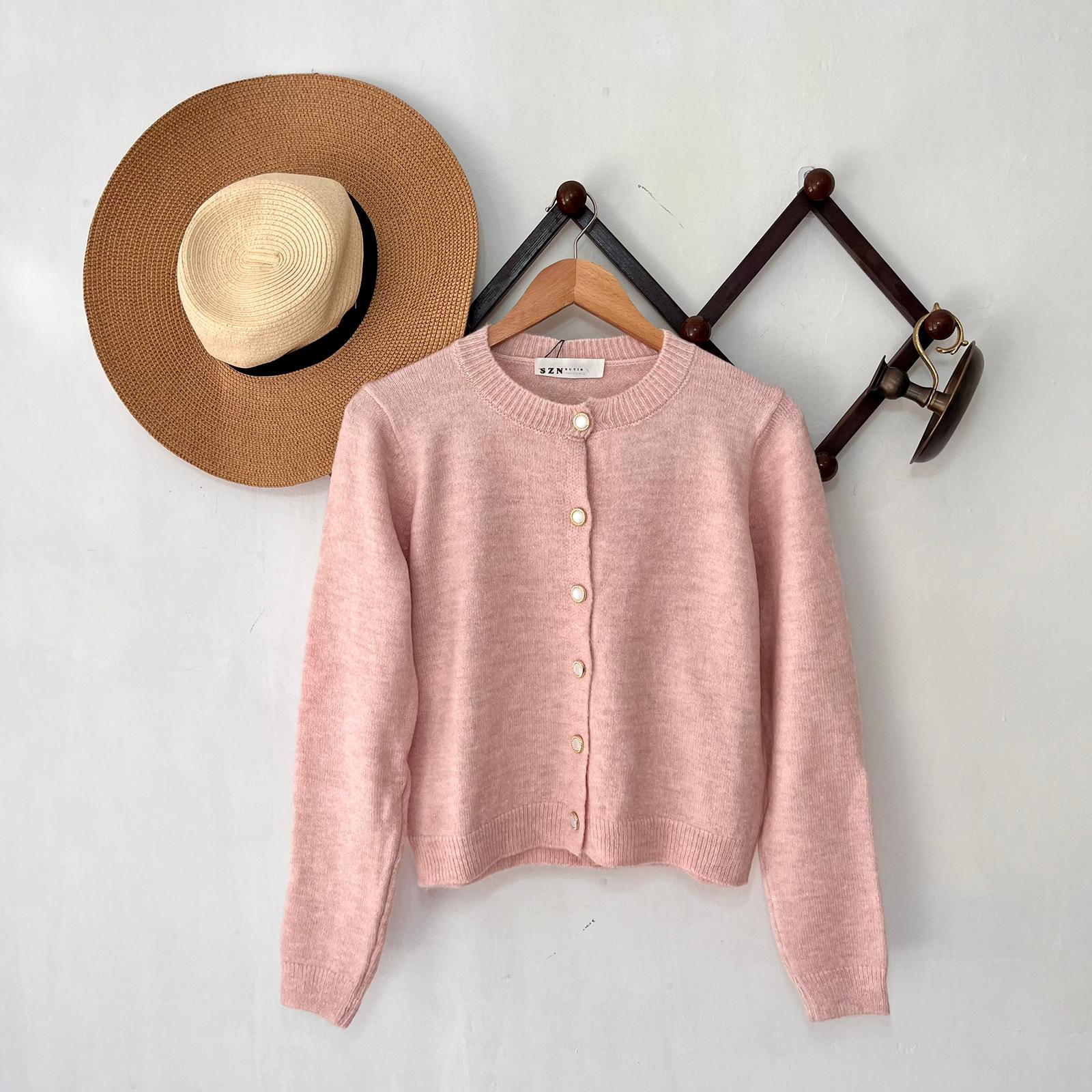 Yumoş Pembe Hırka
