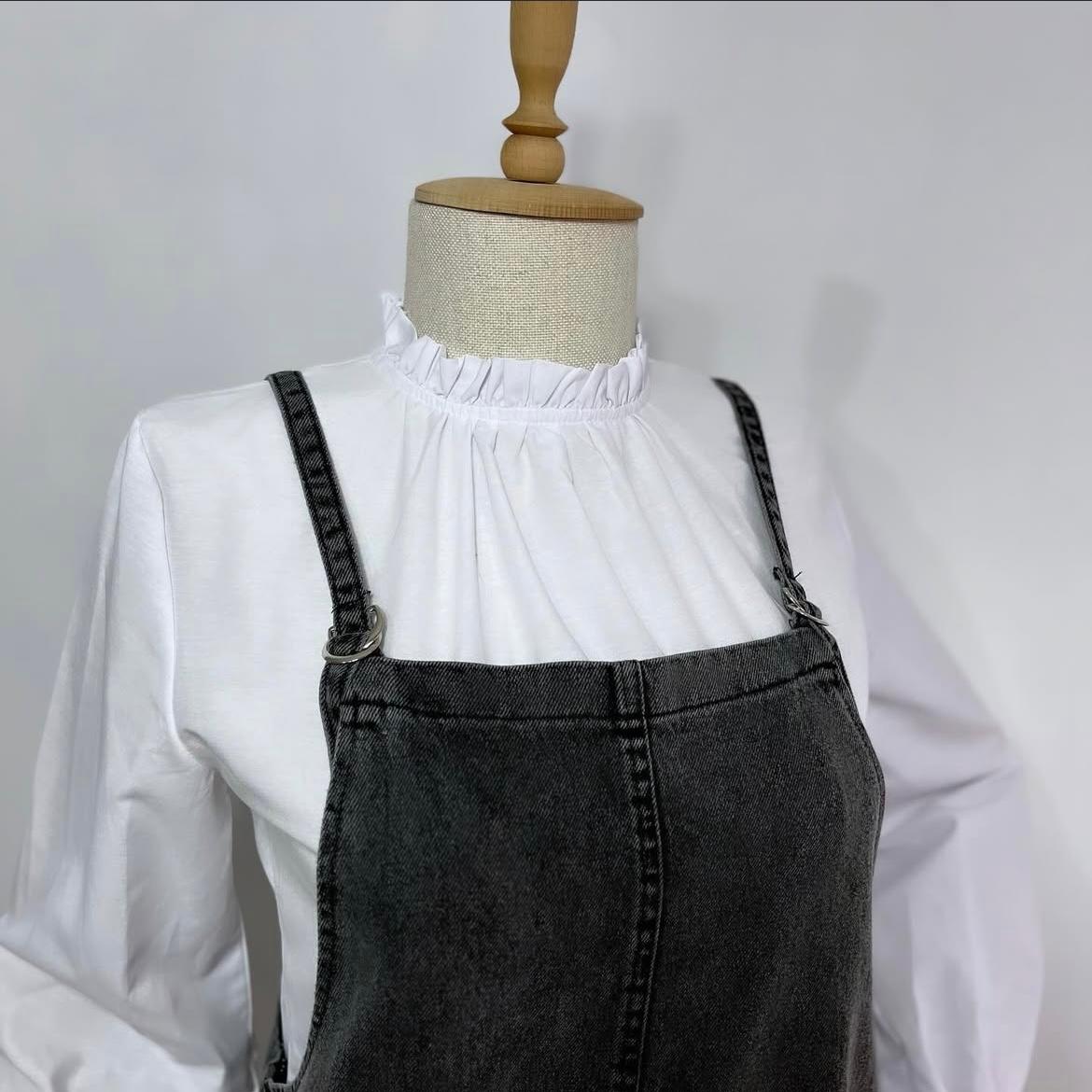 Antrasit Jean Askılı Salopet