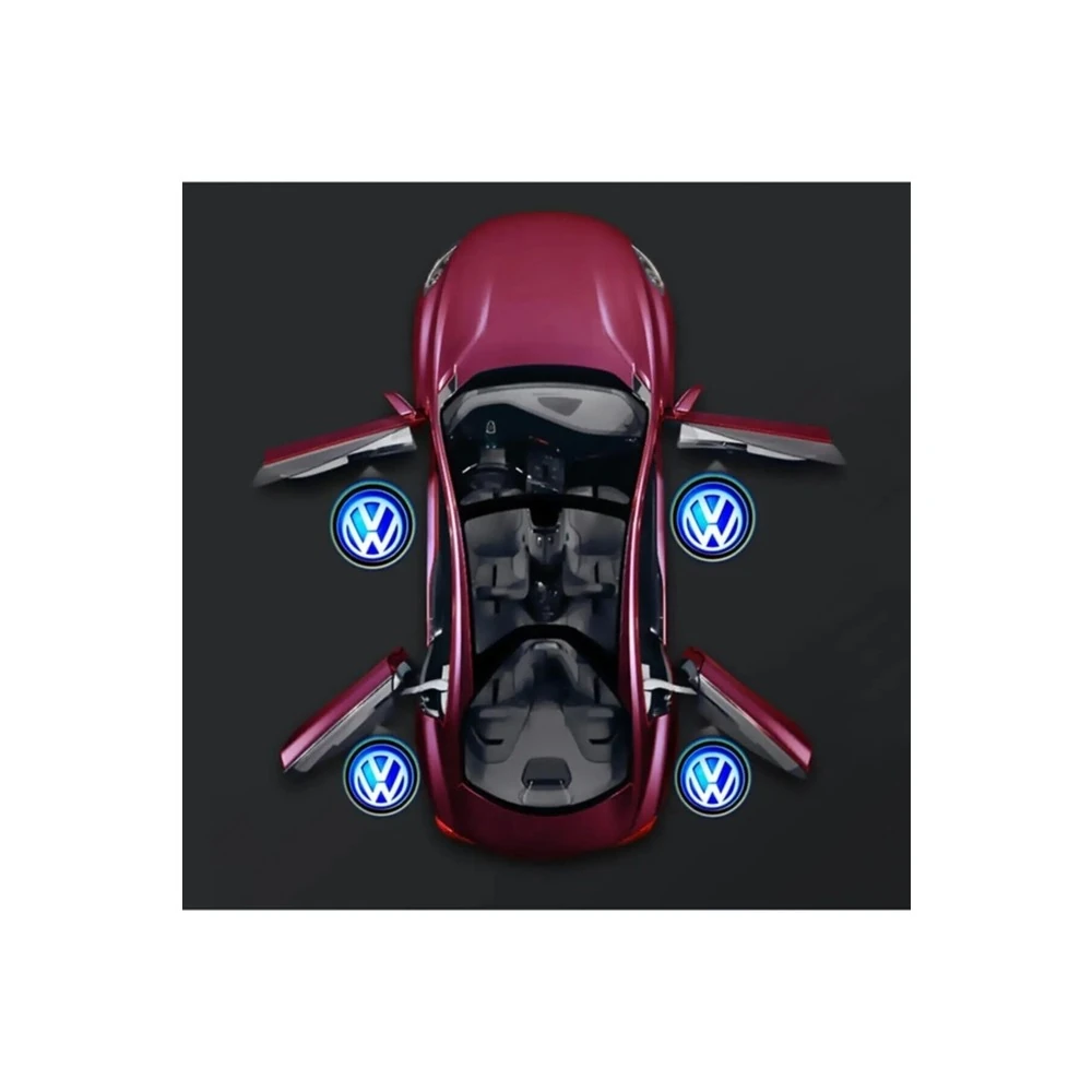 VOLKSWAGEN Kapı altı logo 2 adet
