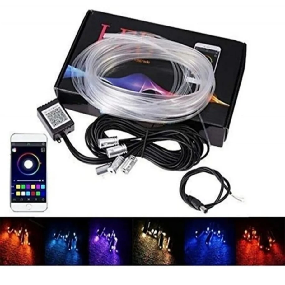 Araç Içi Atmosfer Ambiyans Led  App Kontrollü