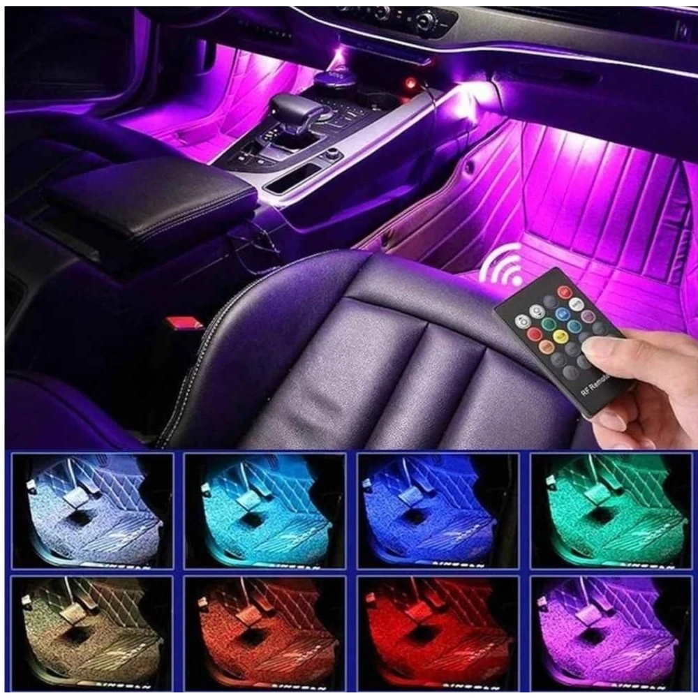 12 LEDLİ SESE DUYARLI AYAK ALTI LED